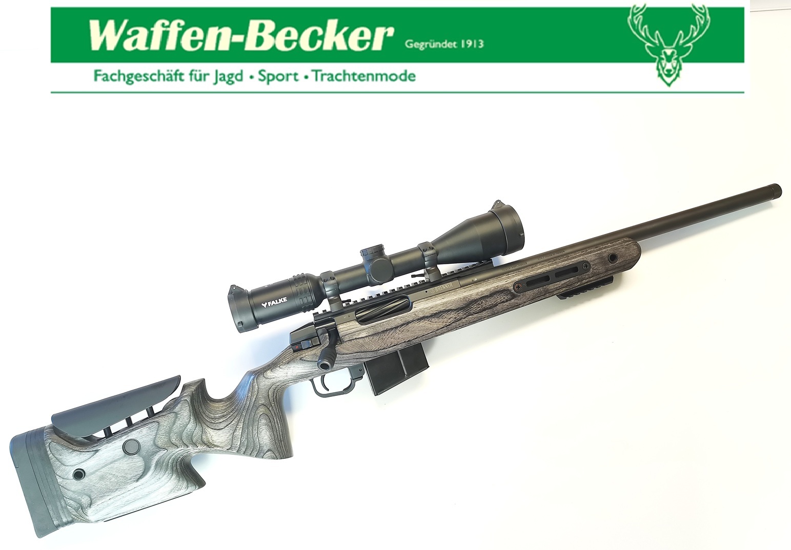 Brenner BR20 PT Jagdmatch Kal. .308Win. LL:51cm M15x1 Mündungsgewinde, Schichtholzschaft Auflage NEU – Bild 1