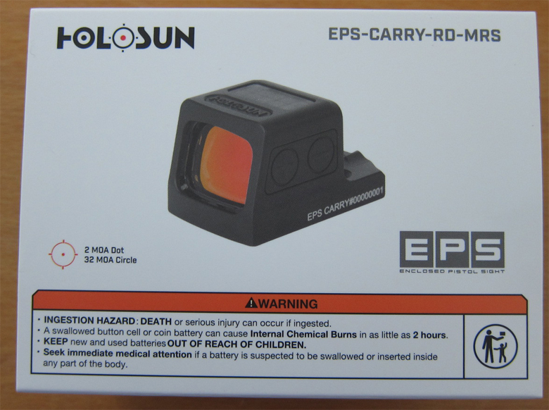 Holosun EPS Carry RD MRS Reddot Rotpunkt Visier – Bild 1