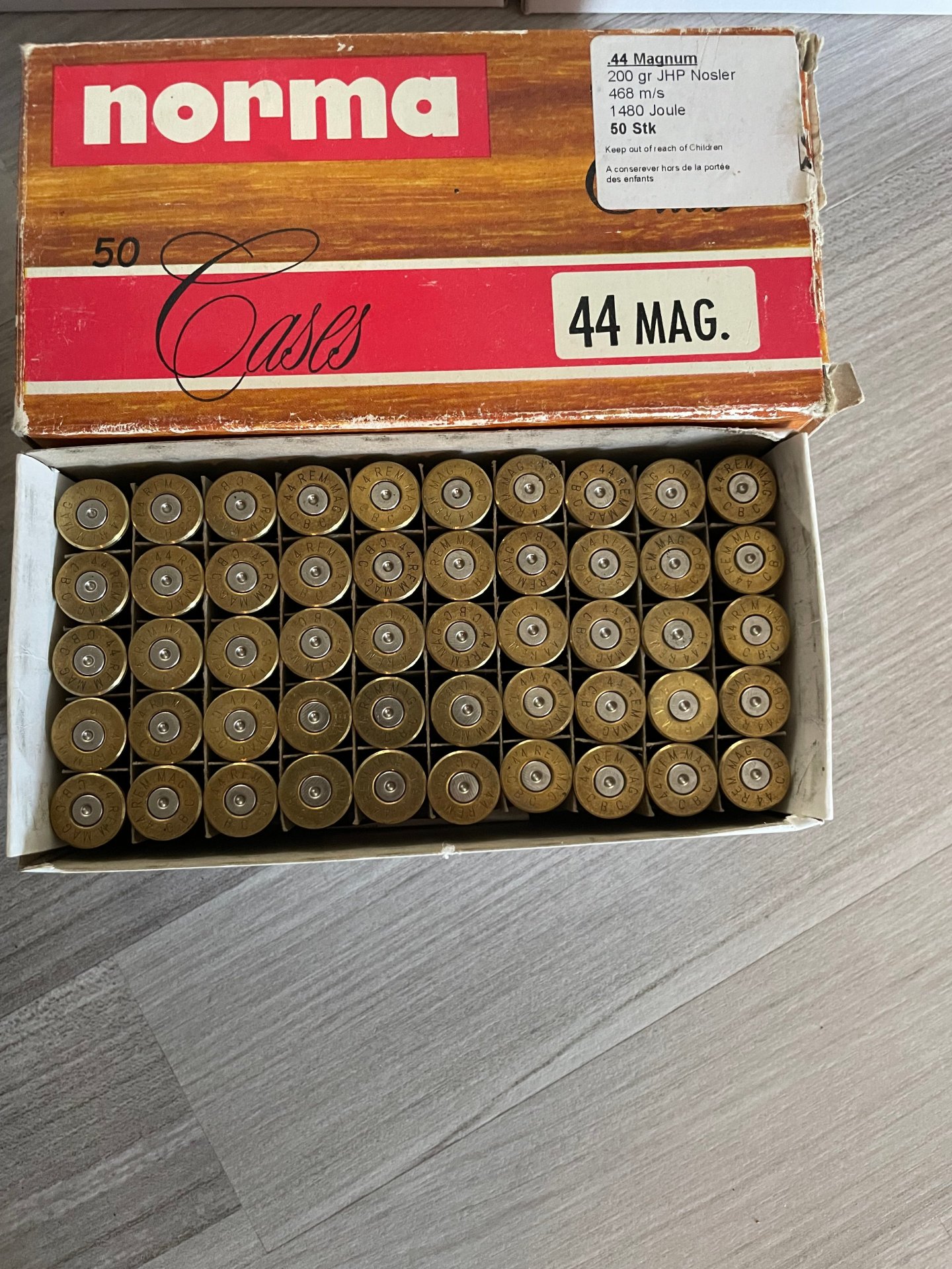 Verschossene .44 Magnum Hülsen / ges. 300 Stk. – Bild 3