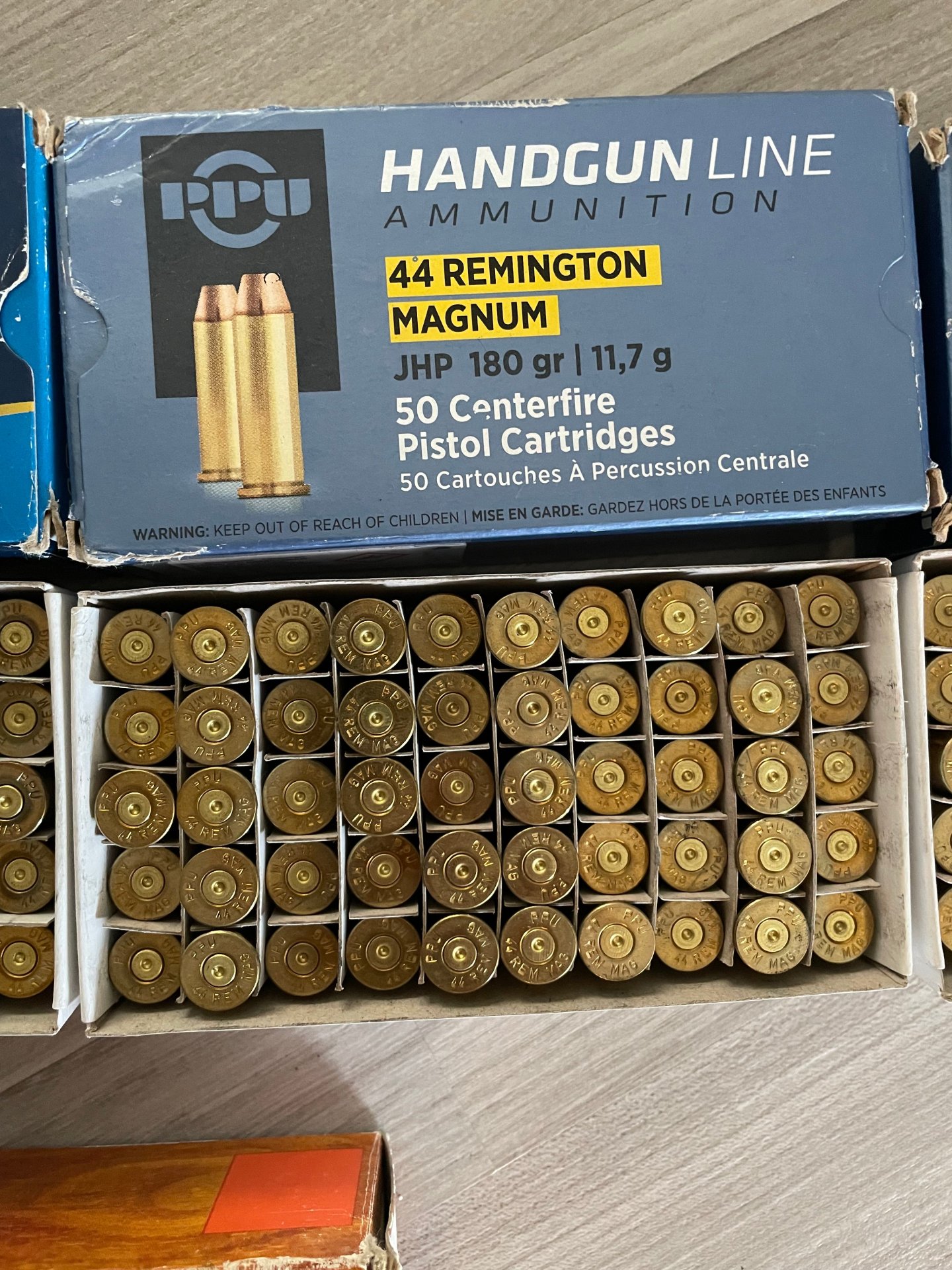 Verschossene .44 Magnum Hülsen / ges. 300 Stk. – Bild 5