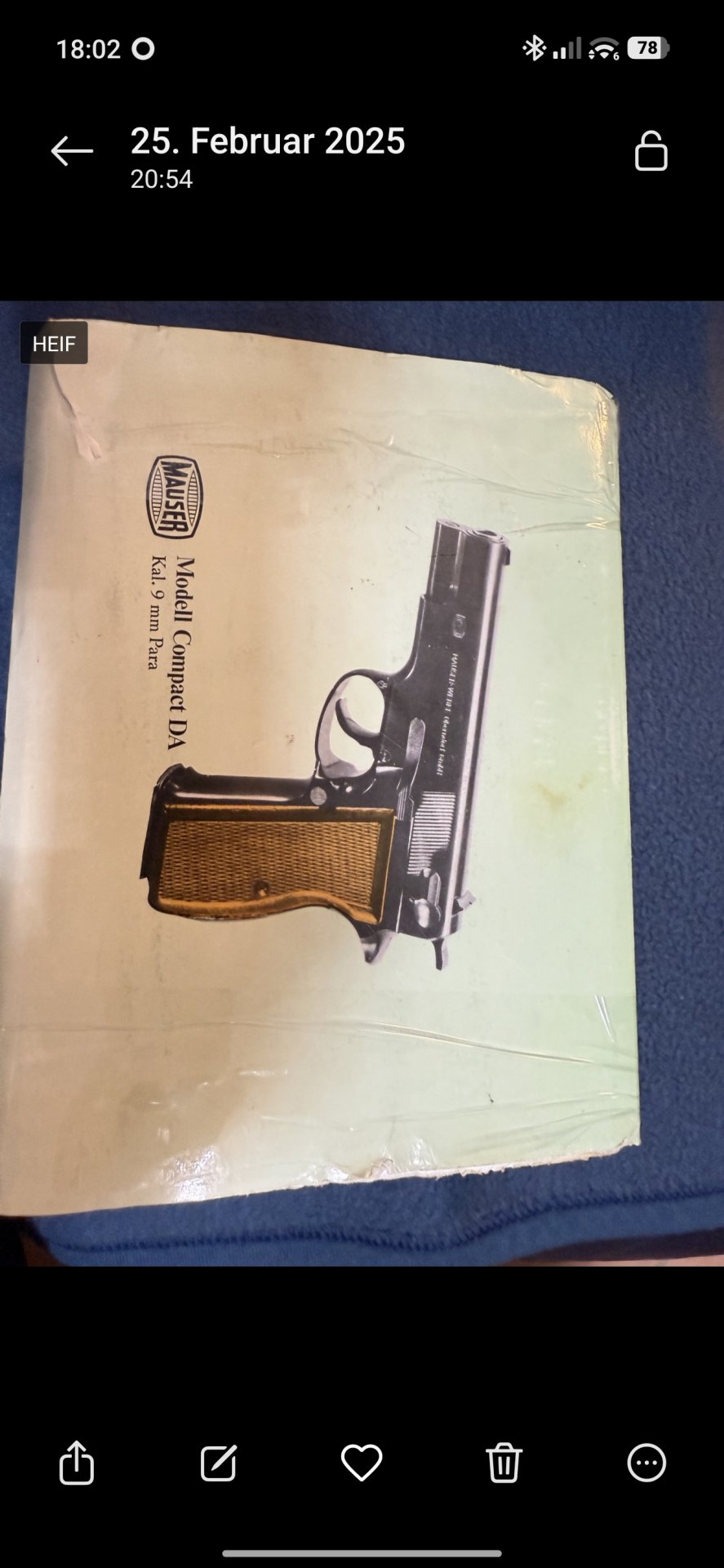 Mauser Pistole – Bild 1