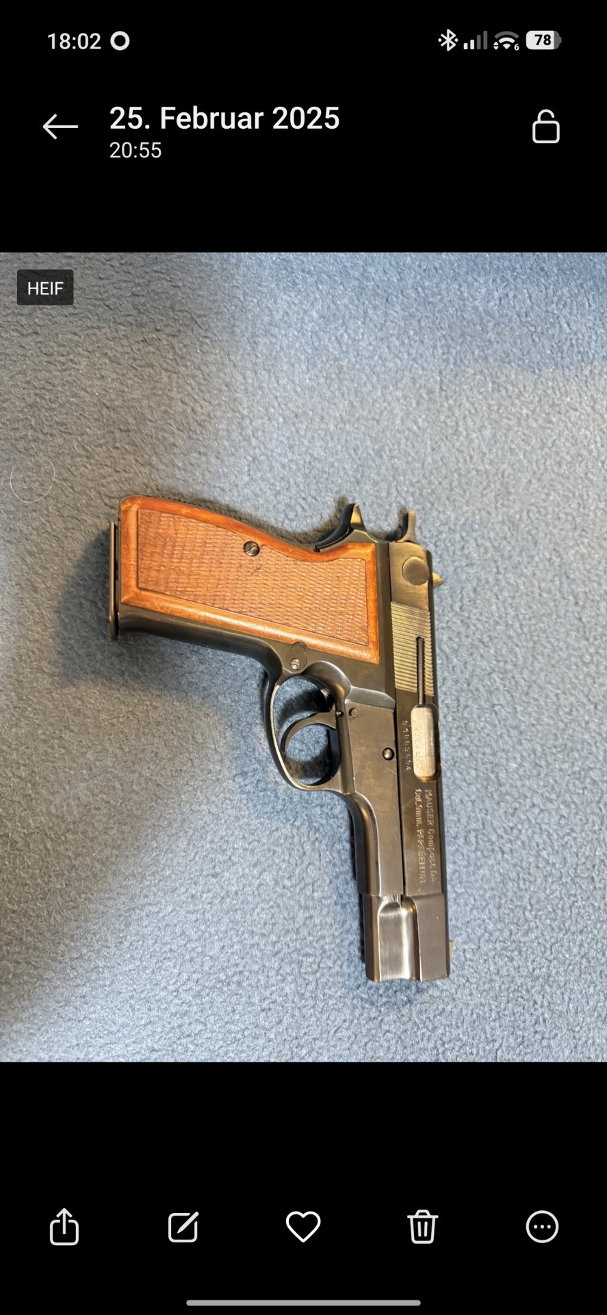 Mauser Pistole – Bild 3