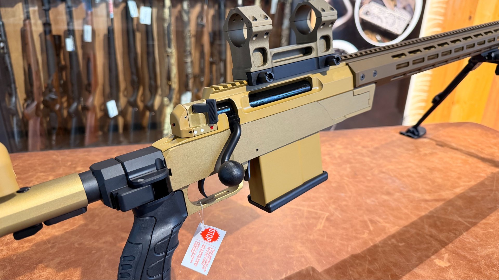 Haenel Repetierbüchse HLR 338 PRO , .338 Lapua Magnum, B&T Schalldämpfer Monoblock-Long Range HAMMER – Bild 5