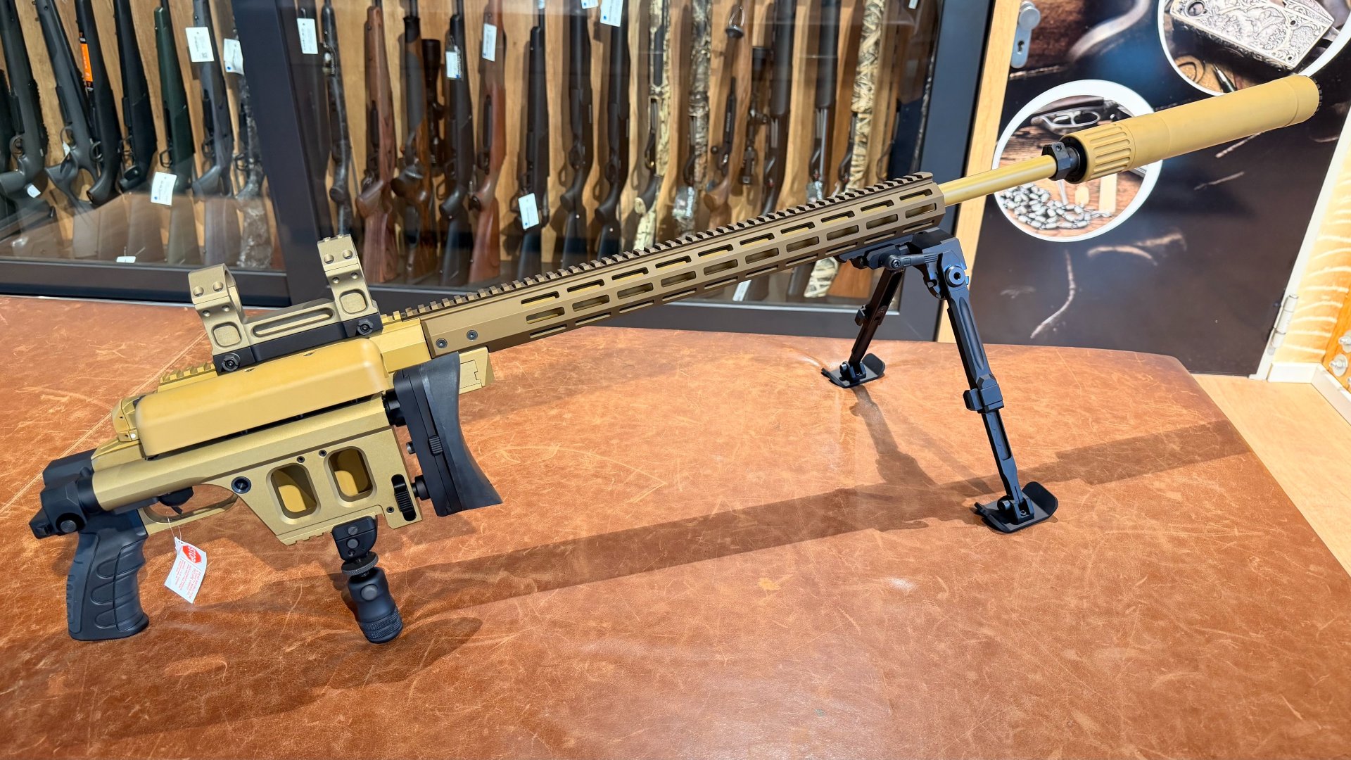 Haenel Repetierbüchse HLR 338 PRO , .338 Lapua Magnum, B&T Schalldämpfer Monoblock-Long Range HAMMER – Bild 6