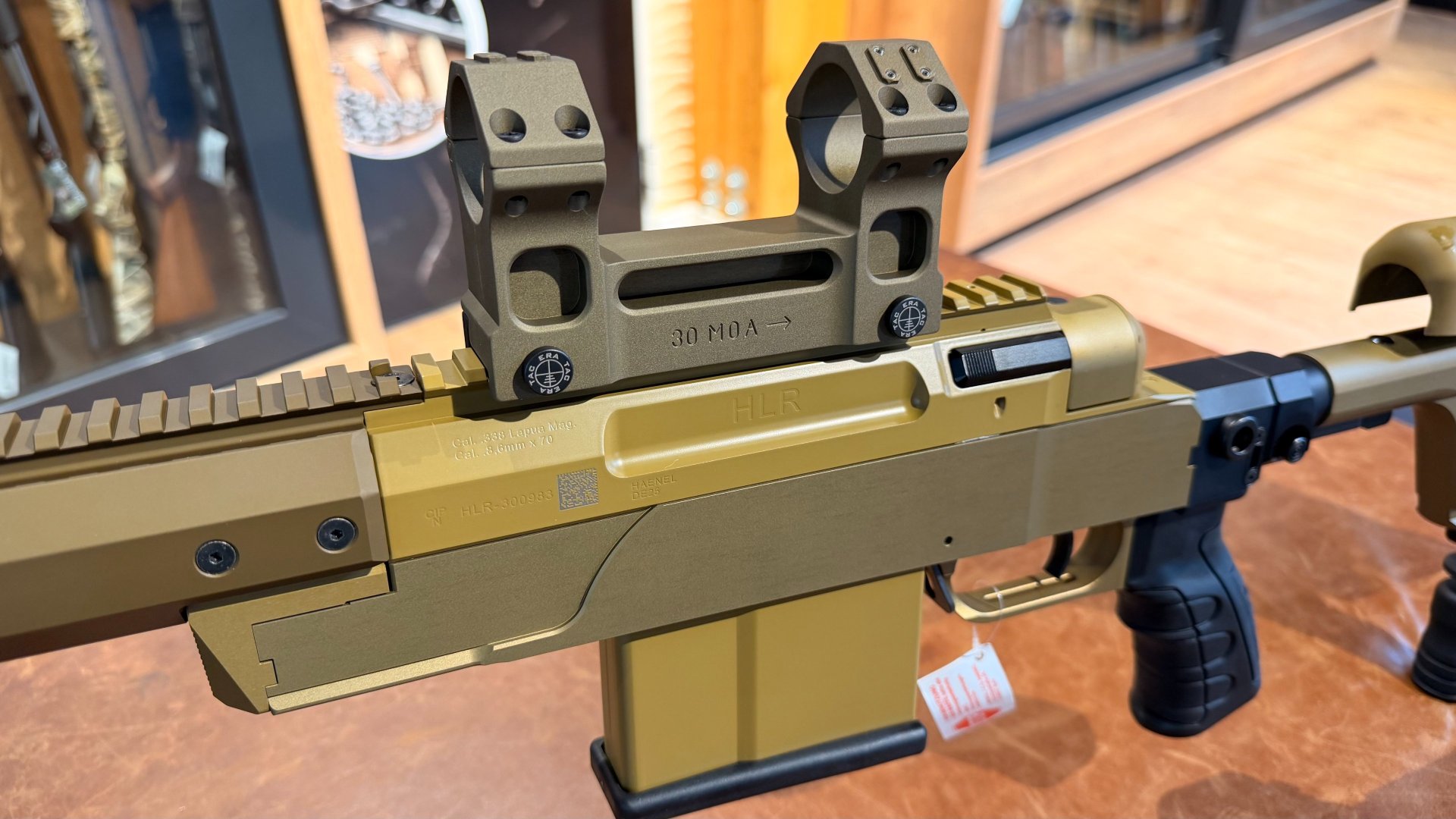 Haenel Repetierbüchse HLR 338 PRO , .338 Lapua Magnum, B&T Schalldämpfer Monoblock-Long Range HAMMER – Bild 2