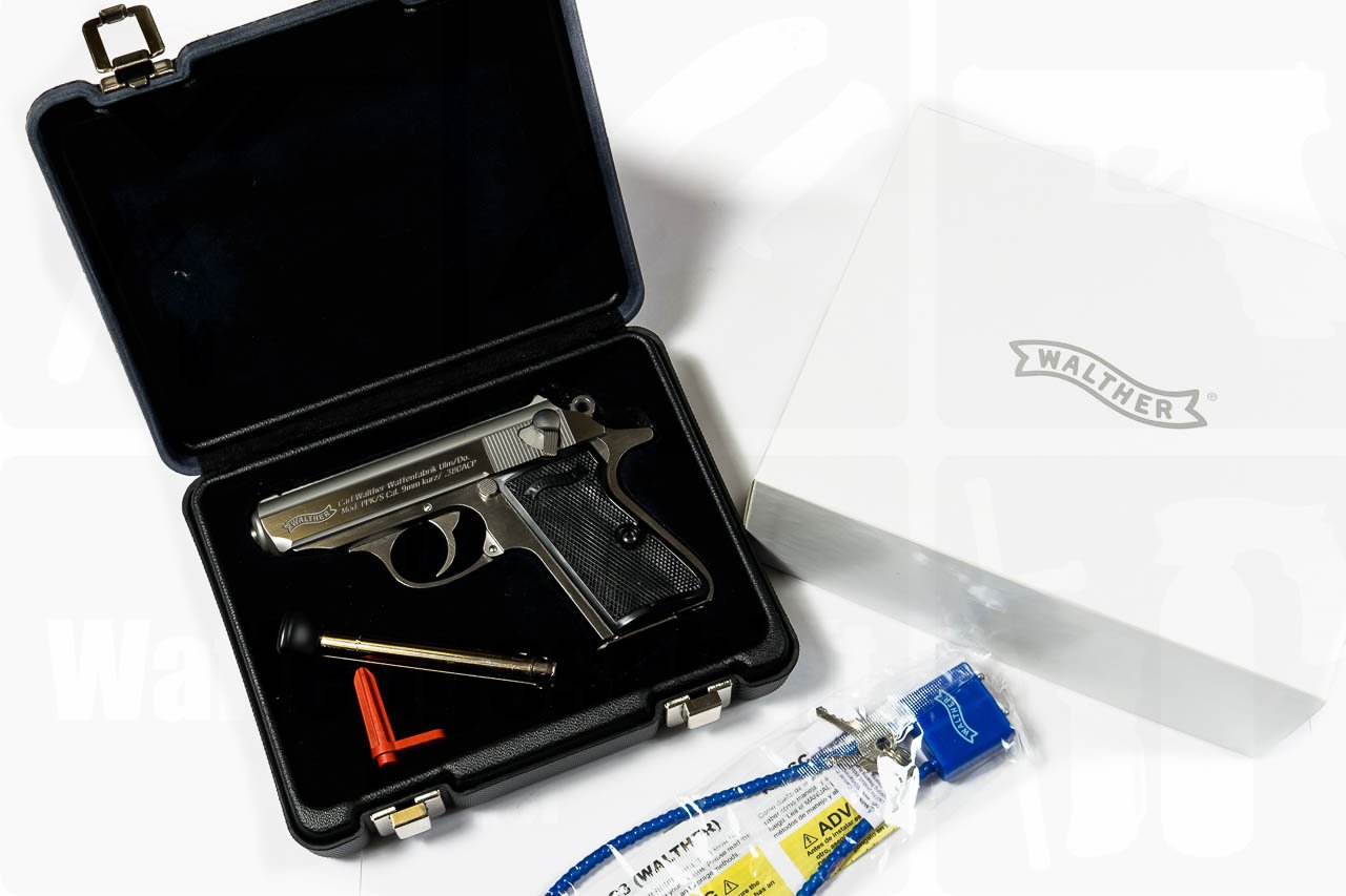 Walther Modell PPK/S Stainless Kal. 9mm Browning Kurz Top aus erster Hand – Bild 2