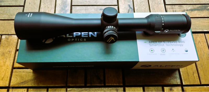 Neuware ALPEN OPTICS Apex XP Zielfernrohr 5–25x50 BDC mit SmartDot Technology – Bild 3
