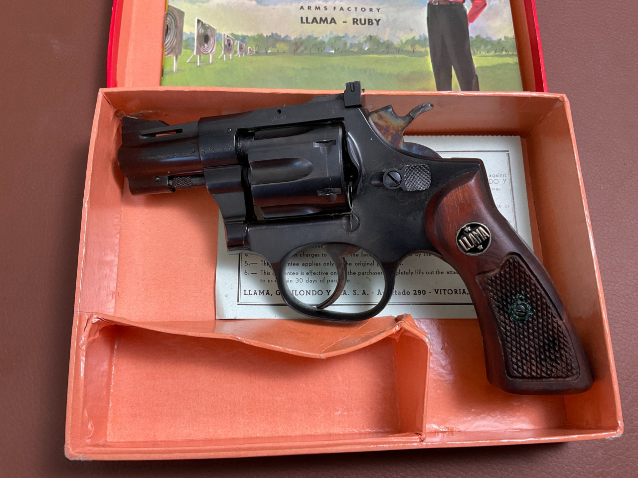Revolver des Herstellers Llama im Kaliber .22lr SNR 709694 – Bild 1