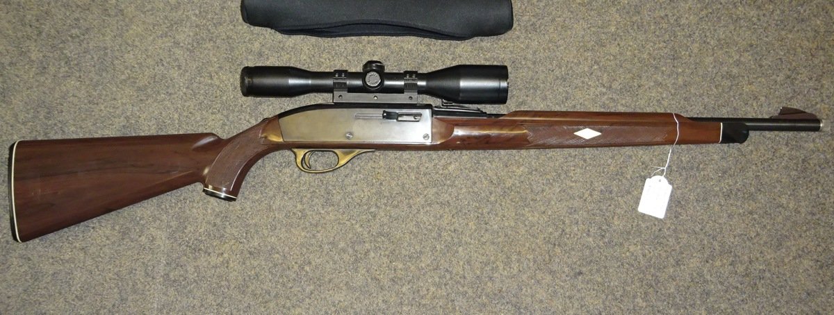 halbaut.Büchse REMINGTON"Nylon 66"Kal.22lr.+ZF ZEISS EU wide(Selbstladebüchse.22lfB ähnl.Winchester) – Bild 1