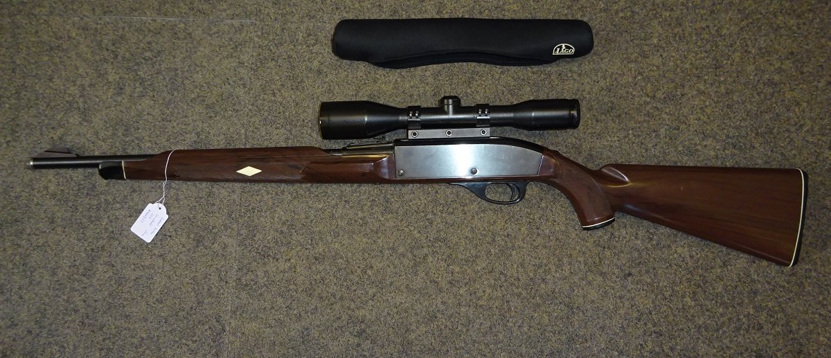 halbaut.Büchse REMINGTON"Nylon 66"Kal.22lr.+ZF ZEISS EU wide(Selbstladebüchse.22lfB ähnl.Winchester) – Bild 2