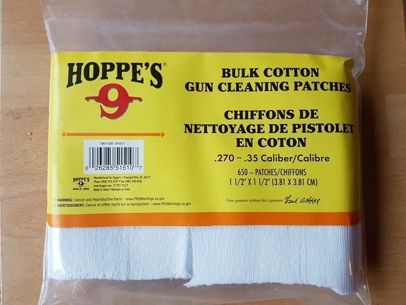 650 Stück Hoppes Patches Cal.270 - .35 – Bild 1