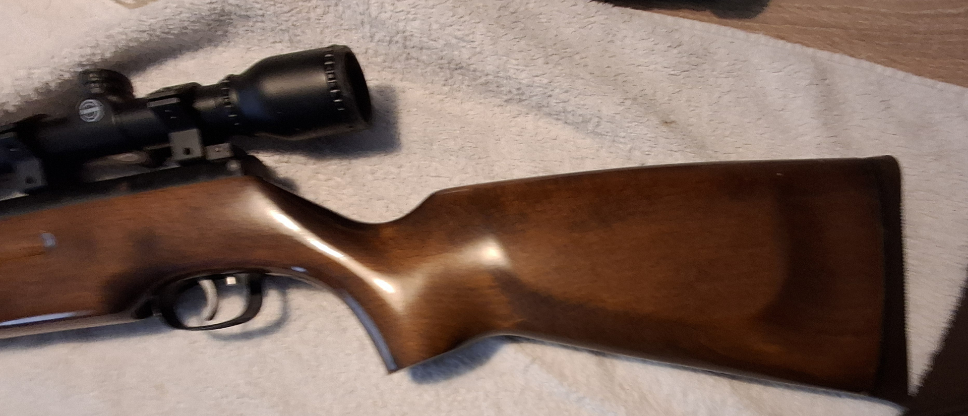 LUFTGEWEHR HW35 MIT ZIELFERNROHR, SCHALLDÄMPFER – Bild 5