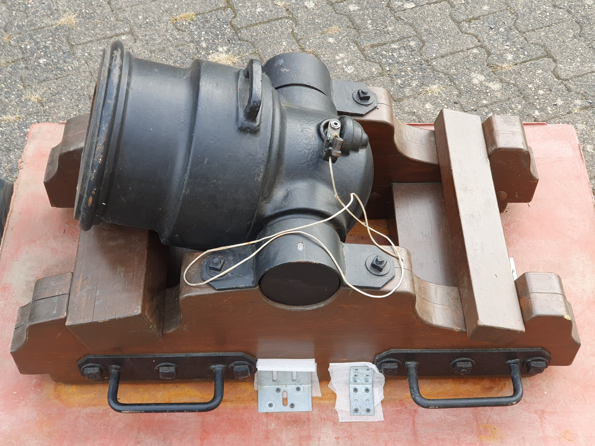 Mörser – Böller. Kanone, Vorderlader, Lützower Mörser, Schiffskanone, Schwarzpulver – Bild 1