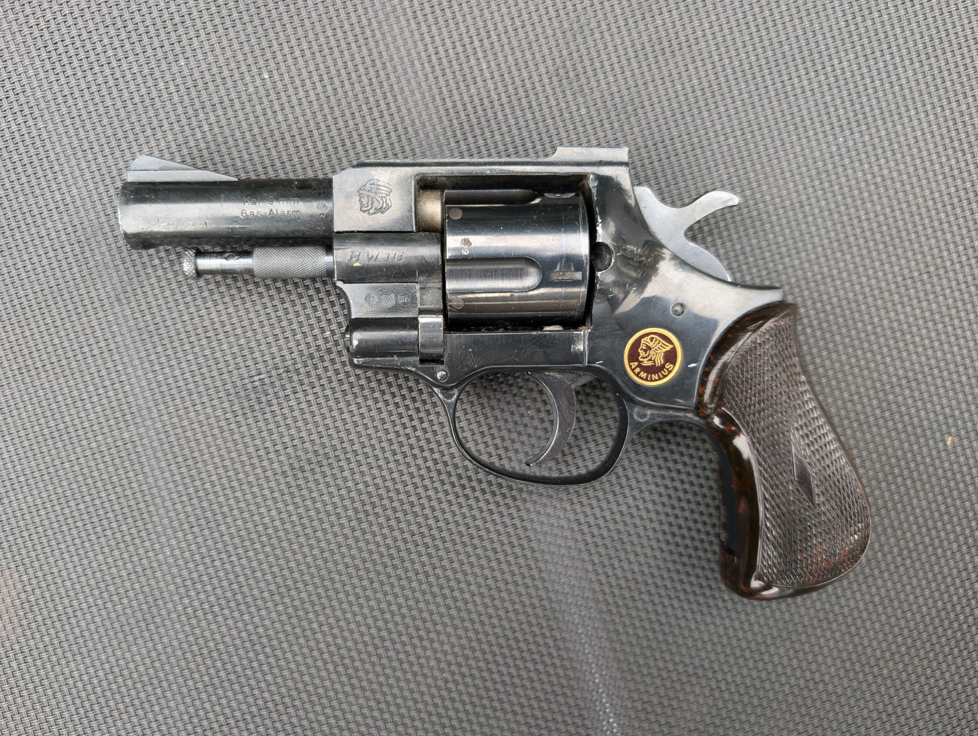9mm RK Revolver Arminius HW 1G PTB 89-69 – Bild 1
