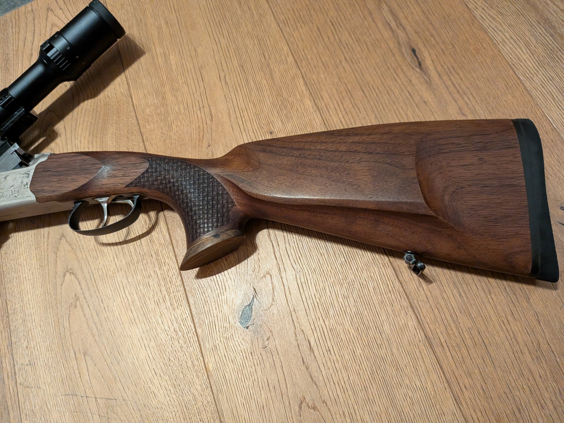 CZ Brno Combo BBF 308 Win. 12/76 Stahlschrot +Mercury R1 3-12x56 – Bild 5