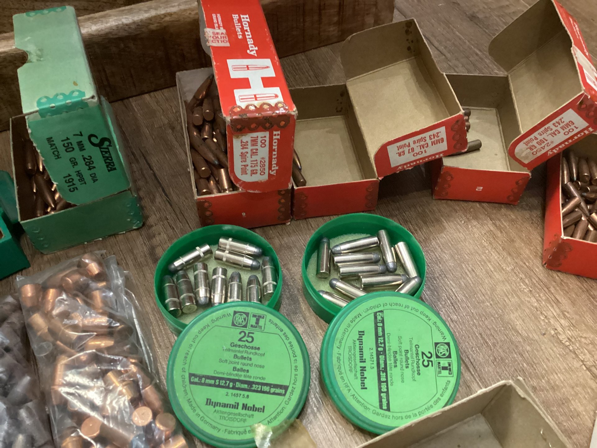 Konvolut verschiedene Geschosse ca. 7kg – Bild 2