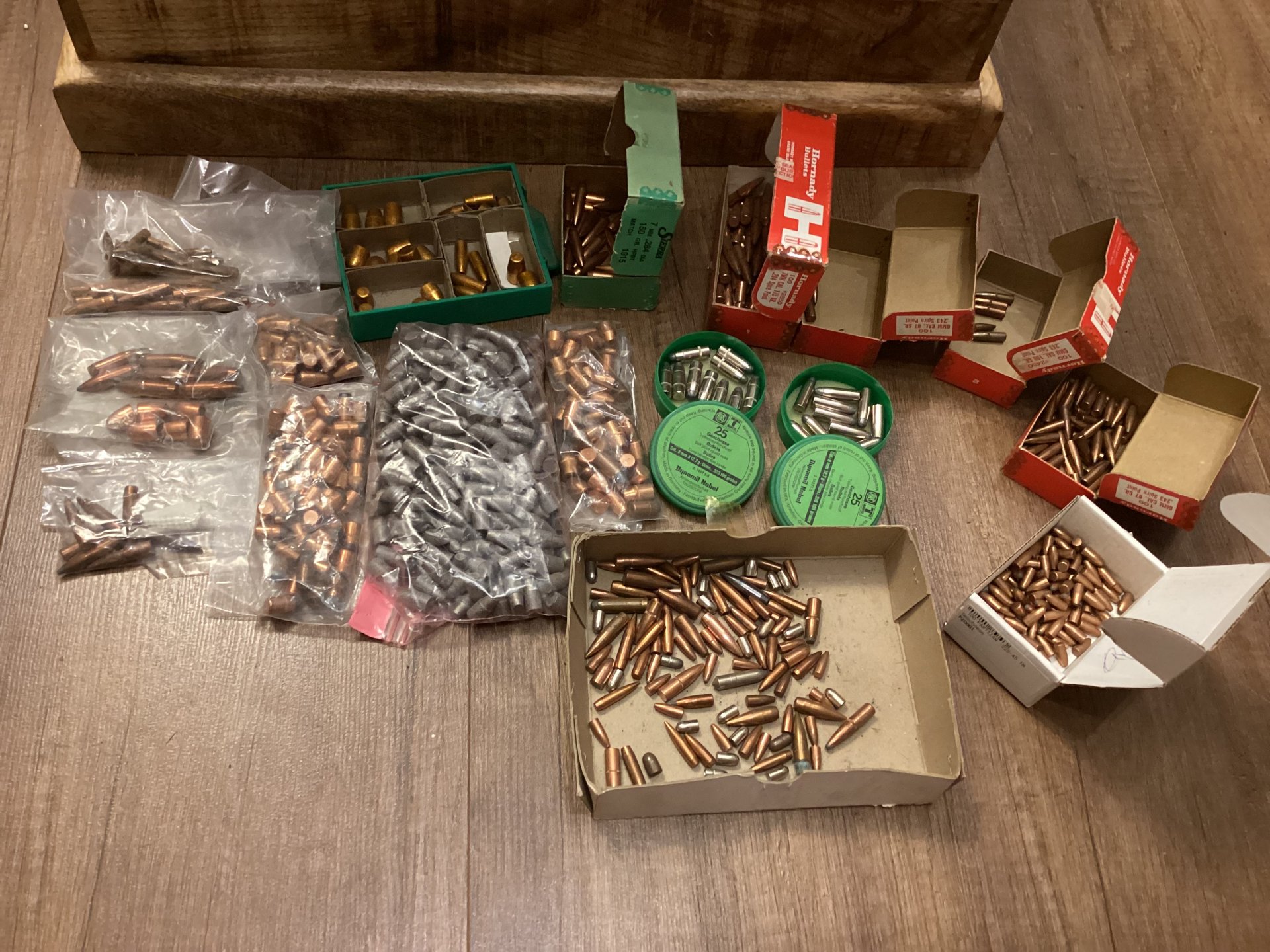 Konvolut verschiedene Geschosse ca. 7kg – Bild 1