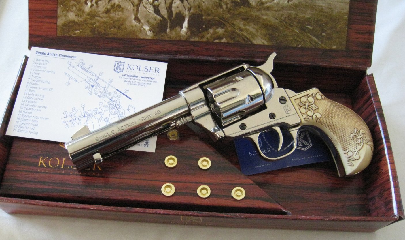 COLT THUNDERER DEKO WAFFE KOLSER - Ref.1056GMNB – Bild 1