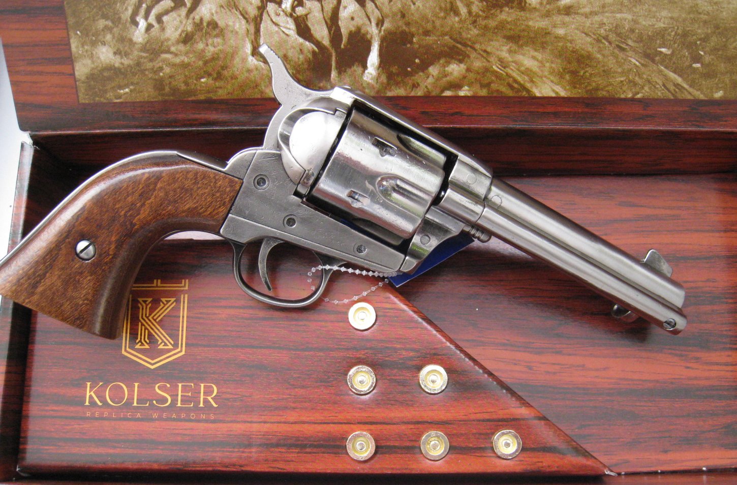 COLT PEACEMAKER DEKO WAFFE KOLSER - Ref.1062WNP – Bild 2