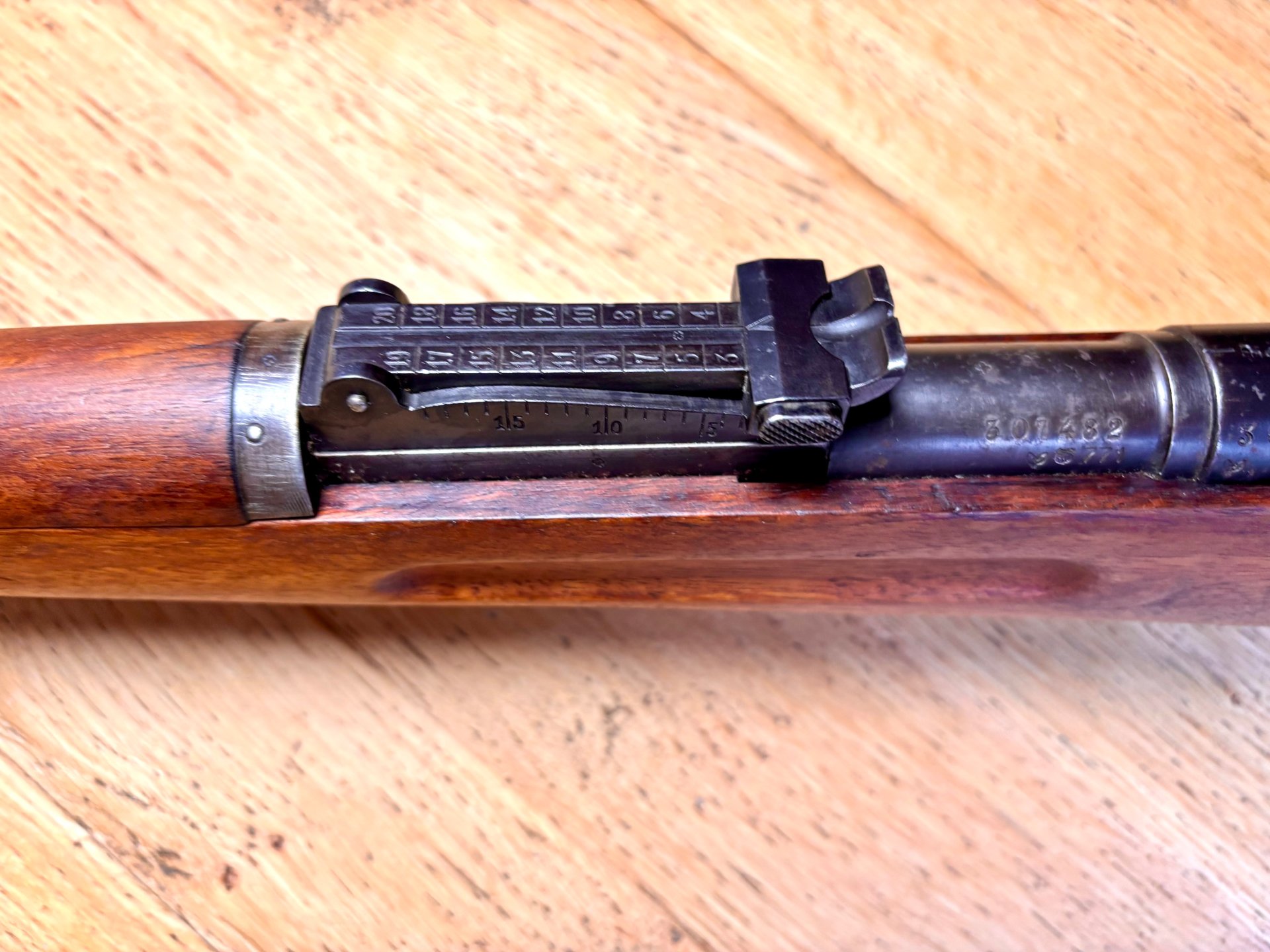 Repetierbüchse Schmidt Rubin G11 Cal. 7,5x55 St. Gallen - Sammlerwaffe nummerngleich – Bild 6