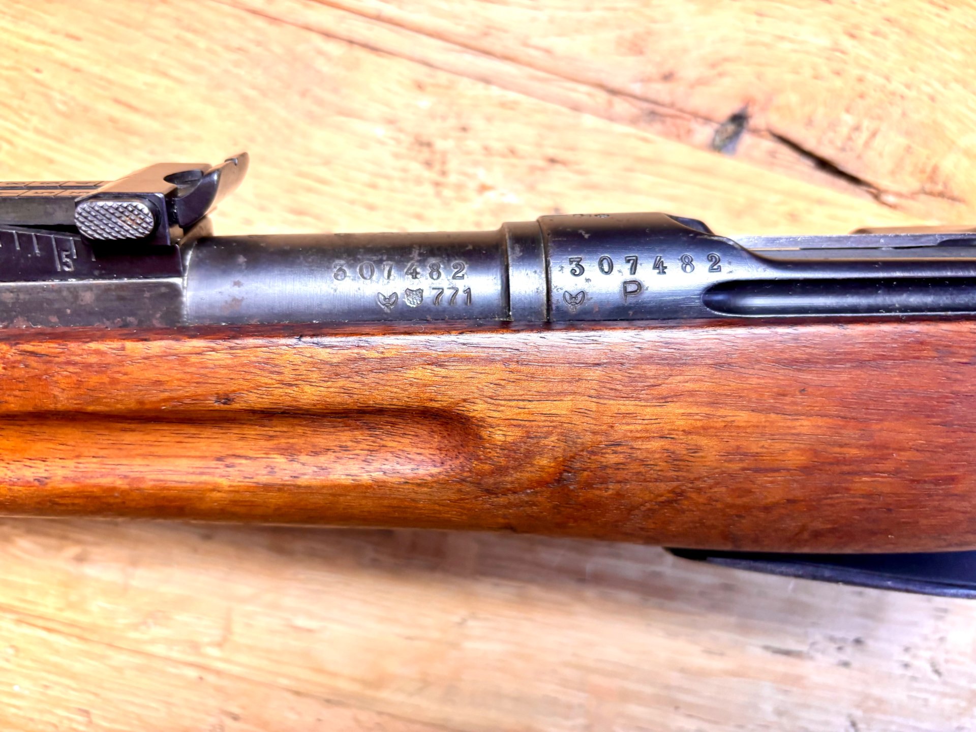 Repetierbüchse Schmidt Rubin G11 Cal. 7,5x55 St. Gallen - Sammlerwaffe nummerngleich – Bild 3