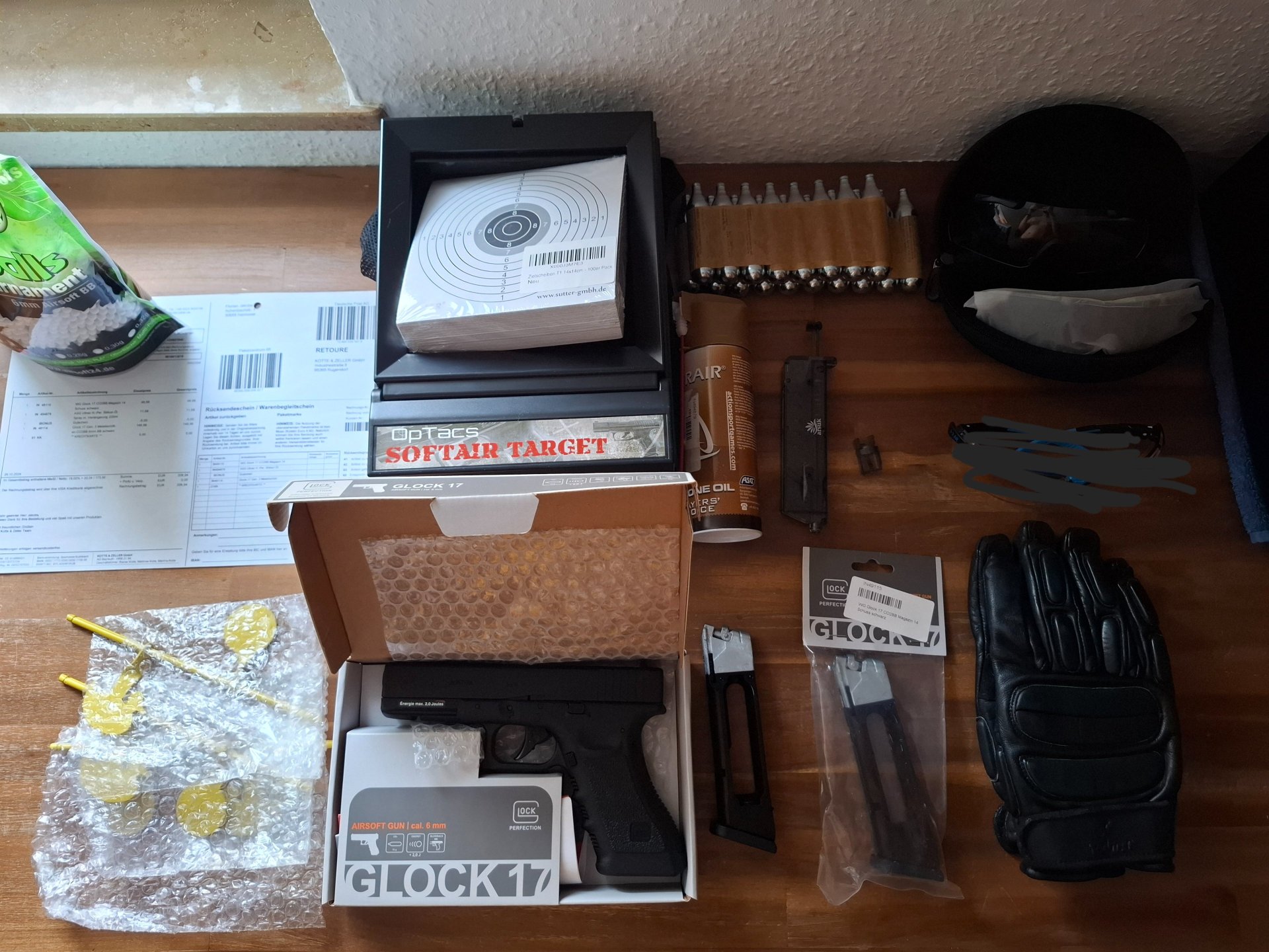 Glock 17 Gen. 3 CO2BB 6mm BB schwarz – Bild 1