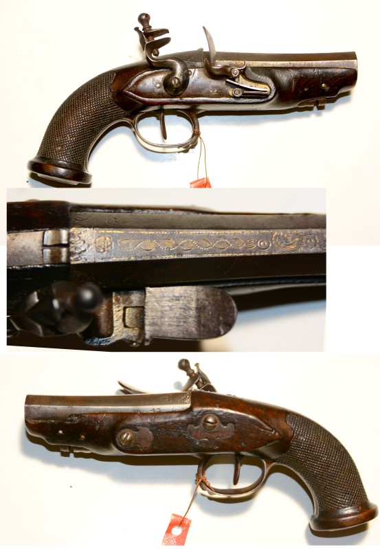 Steinschloss Reisepistole, cal. 12,4 mm – Bild 1