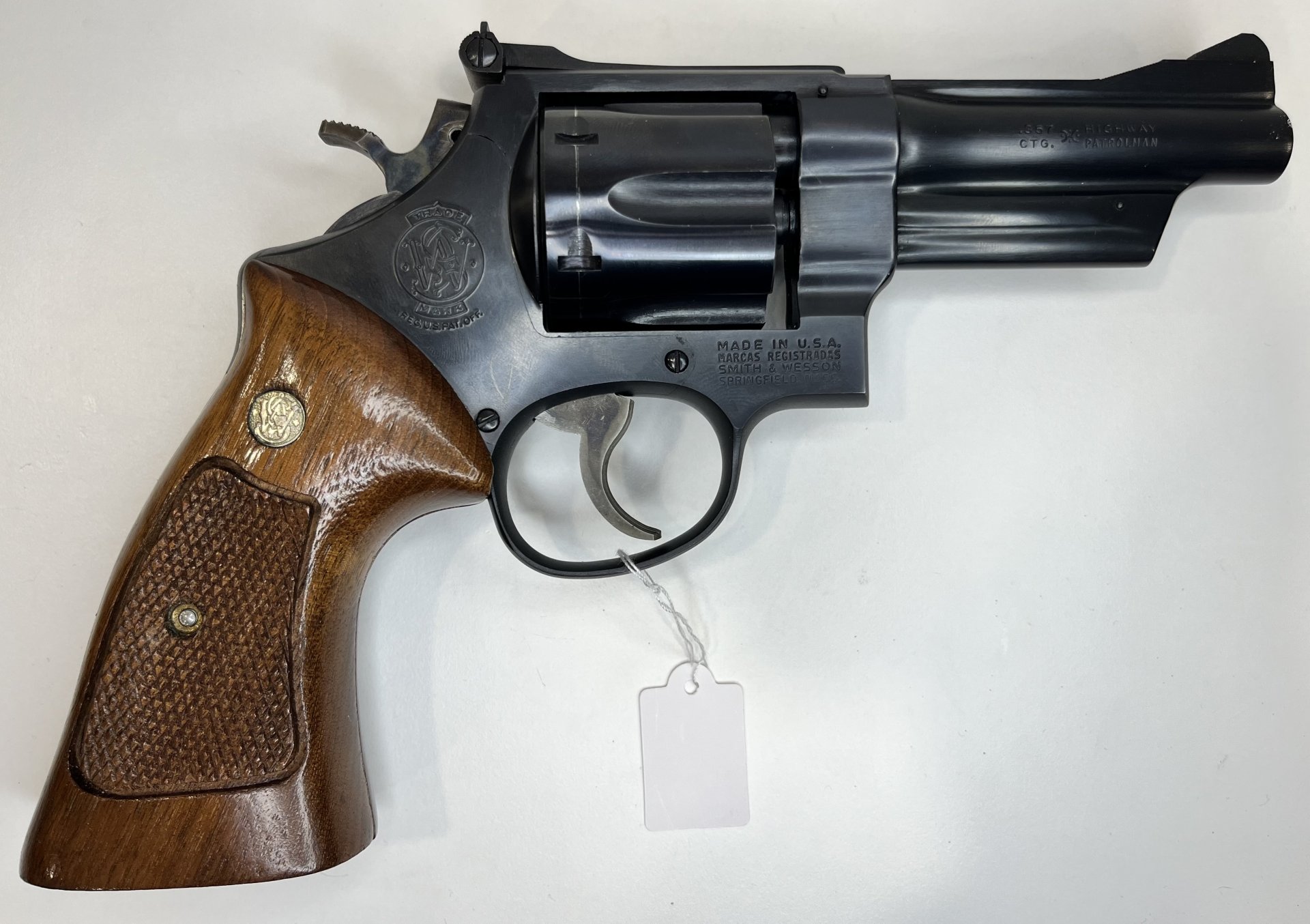 Smith & Wesson Mod. 28-2 "Highway Patrolman" .357 Mag. – 4" Lauf – Top Zustand (Pinned & Recessed)! – Bild 2