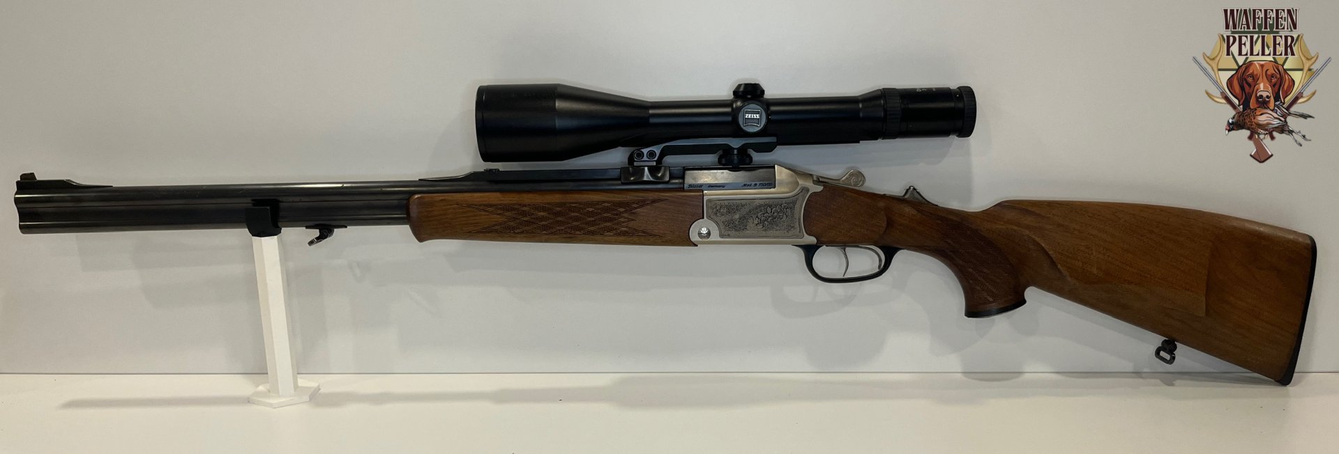 Blaser B 750/88 Bergstutzen (.30-06 & 5,6x50 R Mag.) – inkl. Zeiss Diavari-ZM 3-12x56 T* auf Blaser – Bild 1