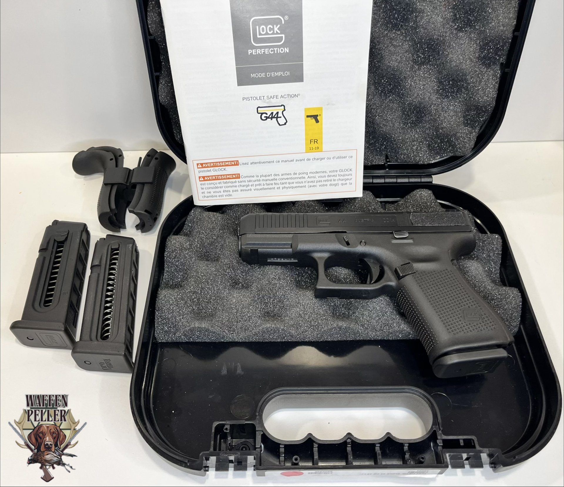 Glock 44 Kal. .22 l.r. – Top Zustand | 3 Magazine | Koffer & Zubehör – Bild 1