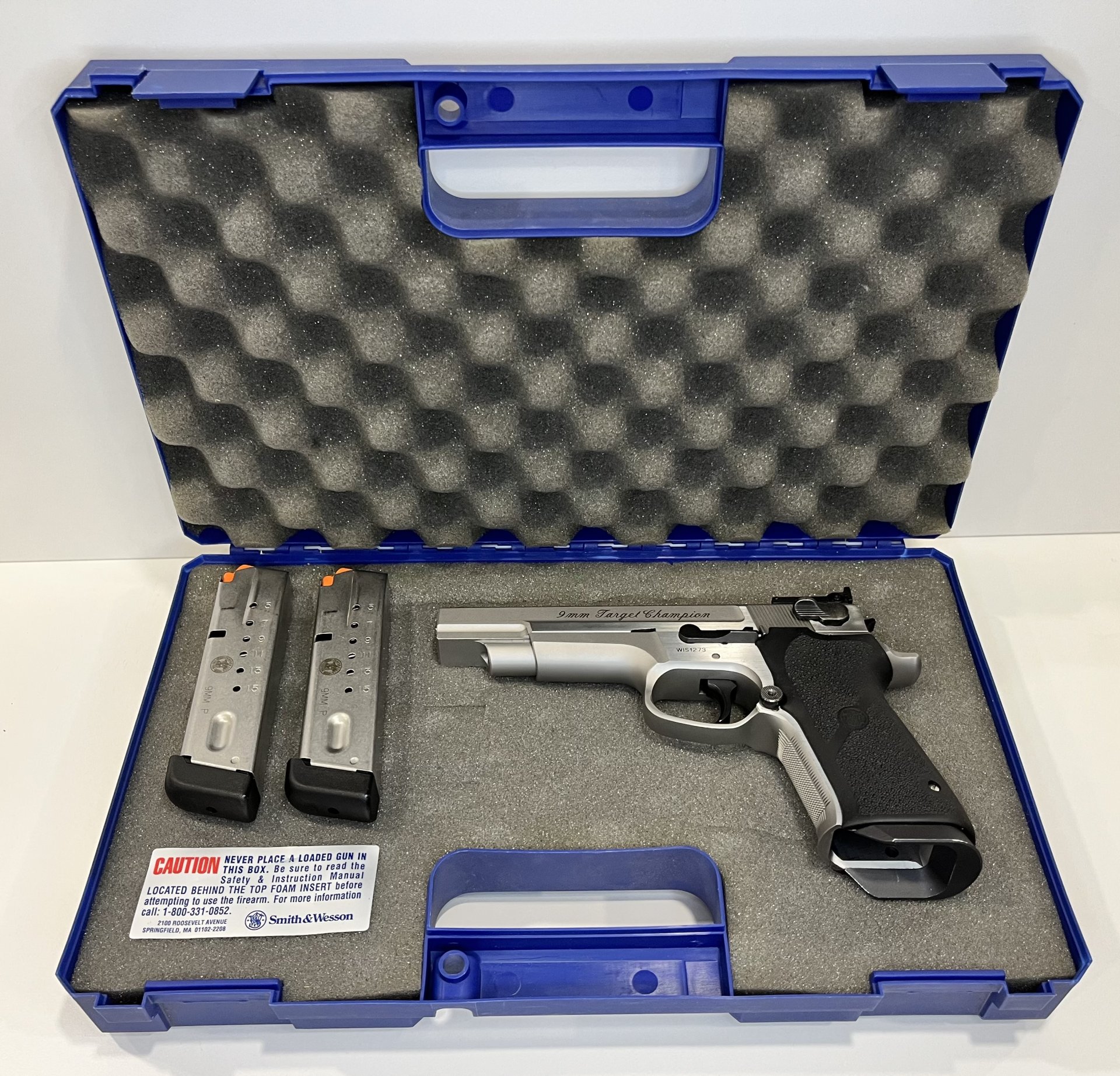 Smith & Wesson 9mm Target Champion – Performance Center | Full Set im Orig.-Koffer – Bild 1