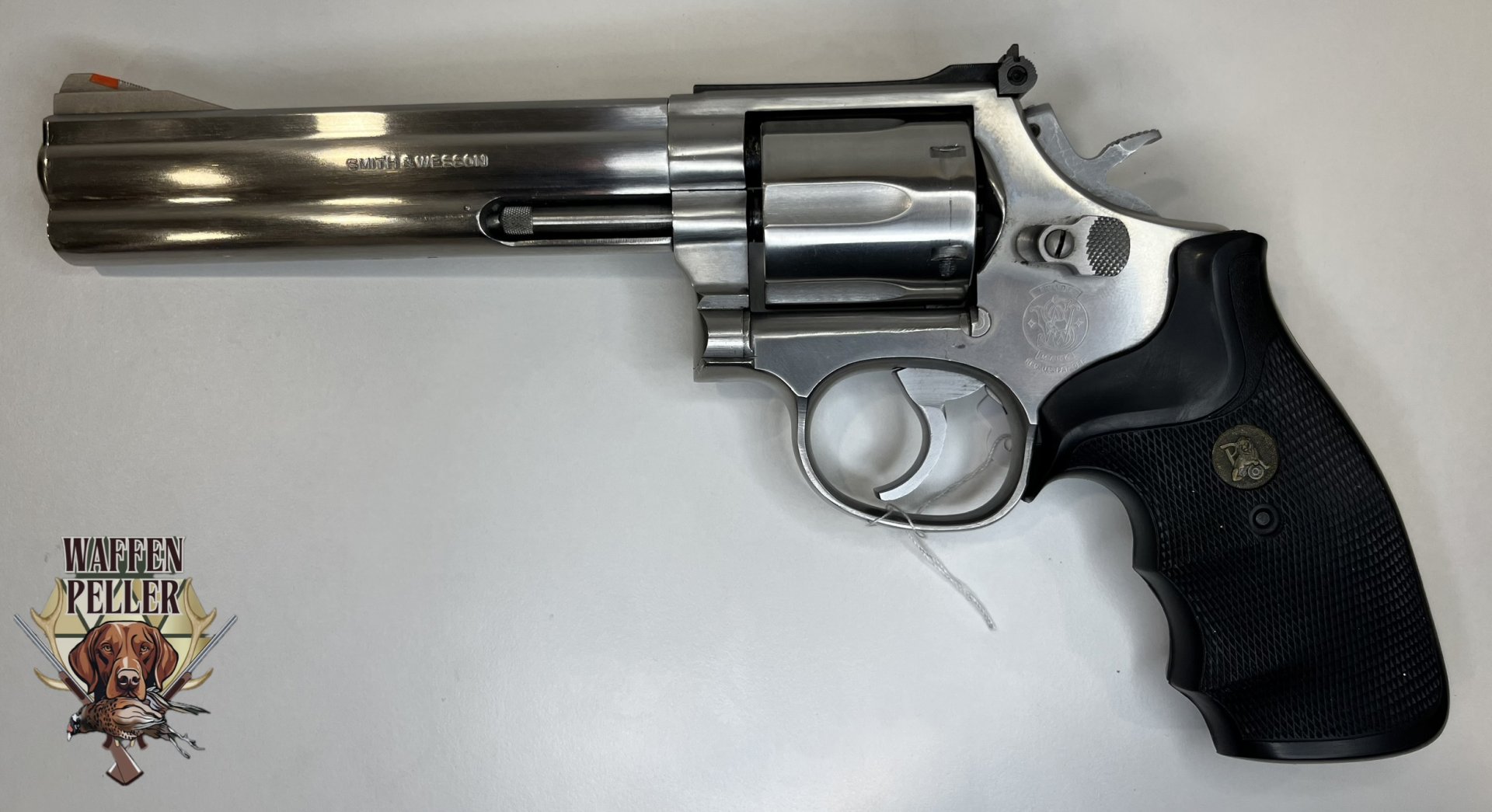 Revolver Smith & Wesson Mod. 686-1 (.357 Mag.) – 6 Zoll – inkl. Holzgriffschalen & Werk-Recall („M“) – Bild 2