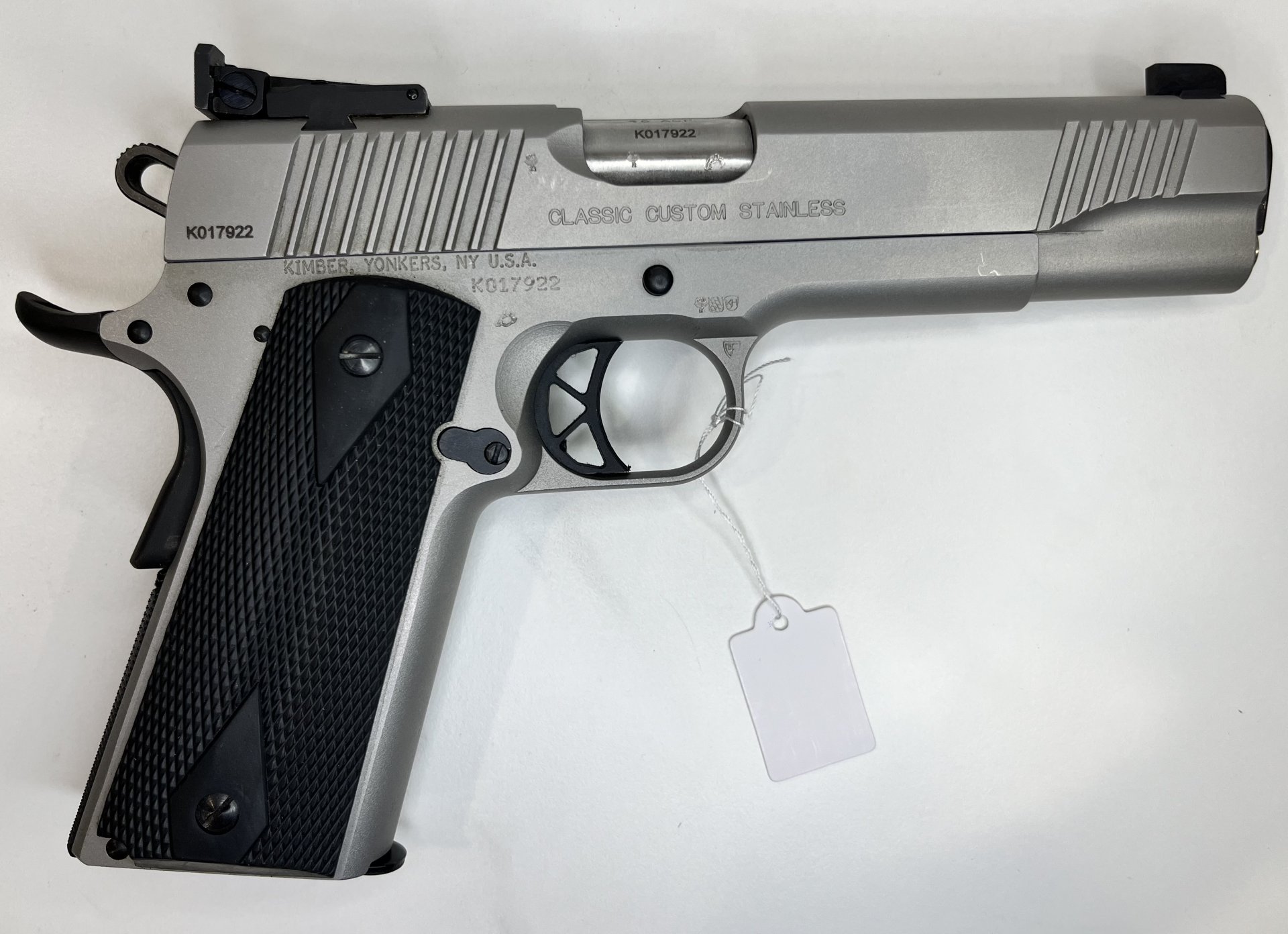 Kimber Classic Custom Stainless .45 Auto – 1911 Matchpistole inkl. Koffer – Bild 2