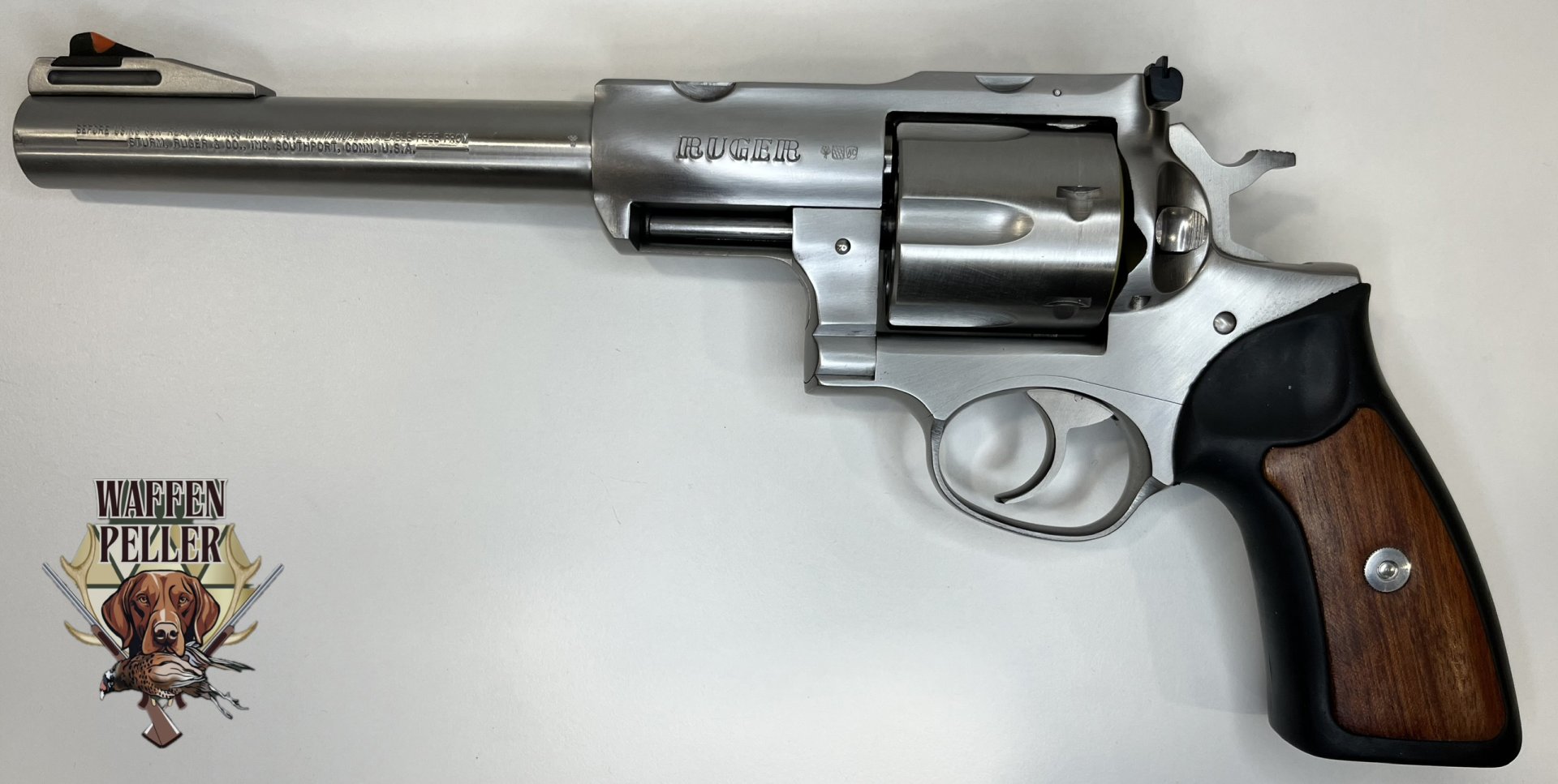 Ruger Super Redhawk .44 Mag. – 7,5" Stainless – Top-Zustand im Orig.-Koffer – Bild 2