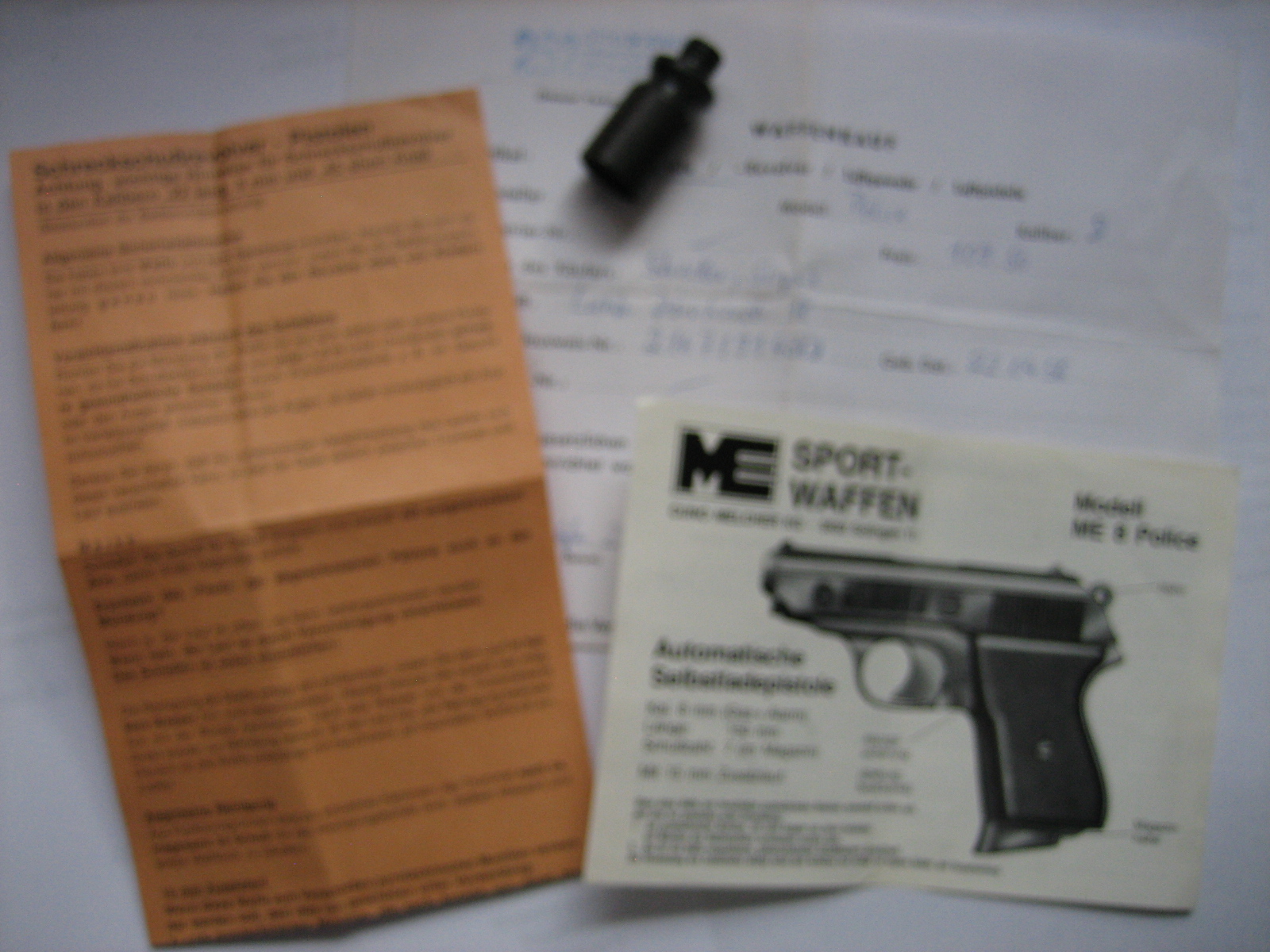 ** Für ME - Modell 8 Police -- Schreckschußpistole ** – Bild 2