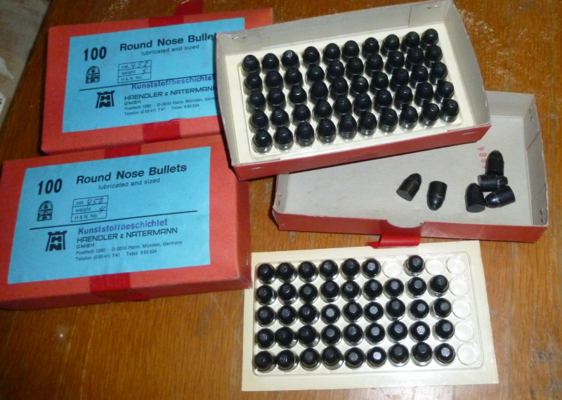 100 Stk. Beschichtete Geschosse .452 H&N 4,0 gr aus Aluminium – Bild 1