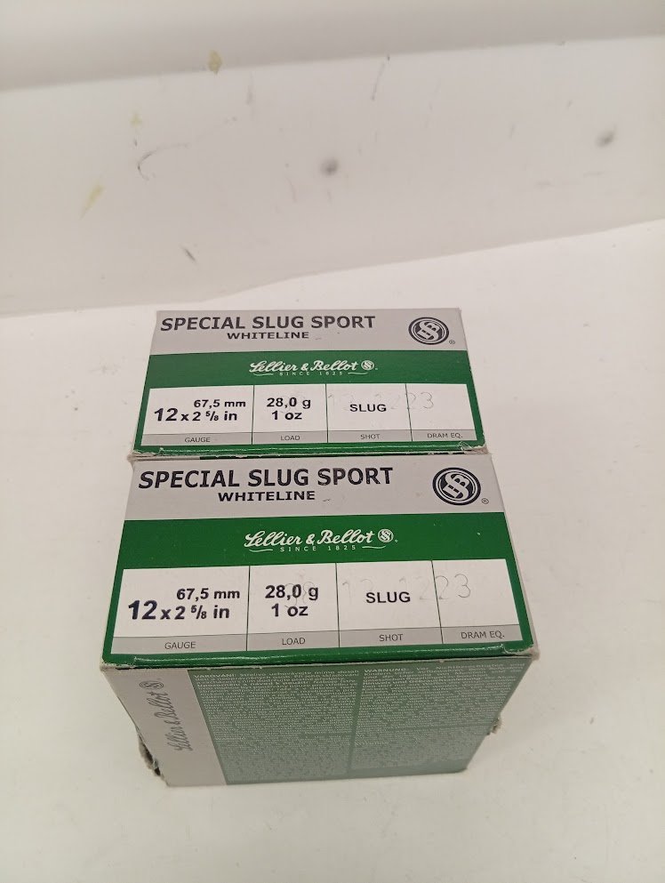 12/67,5 S&B Special Slug Sport Whiteline 50 Schuss – Bild 1