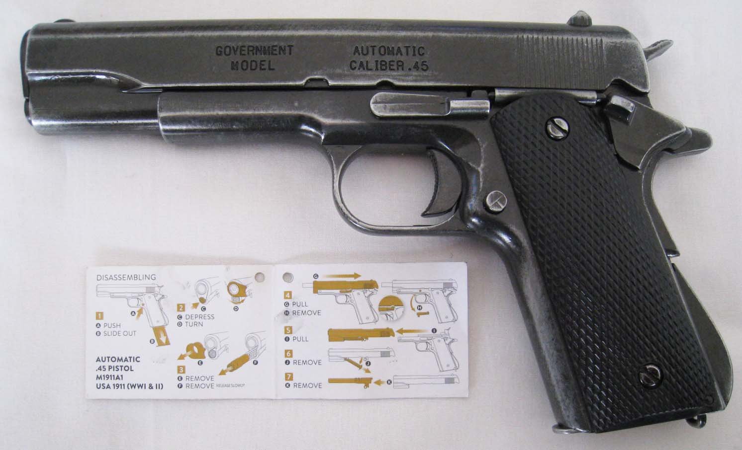 COLT 1911 DEKO WAFFE DENIX - Ref.2312 – Bild 1