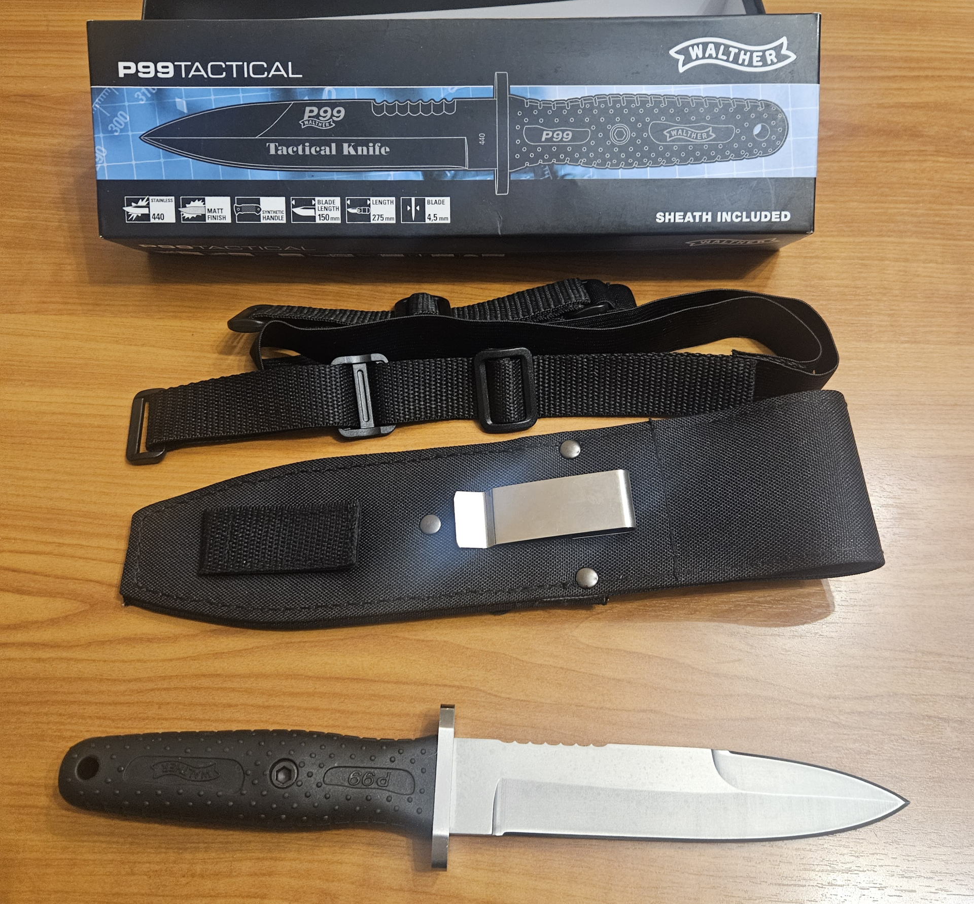Walther P99 Tactical Messer – Bild 2