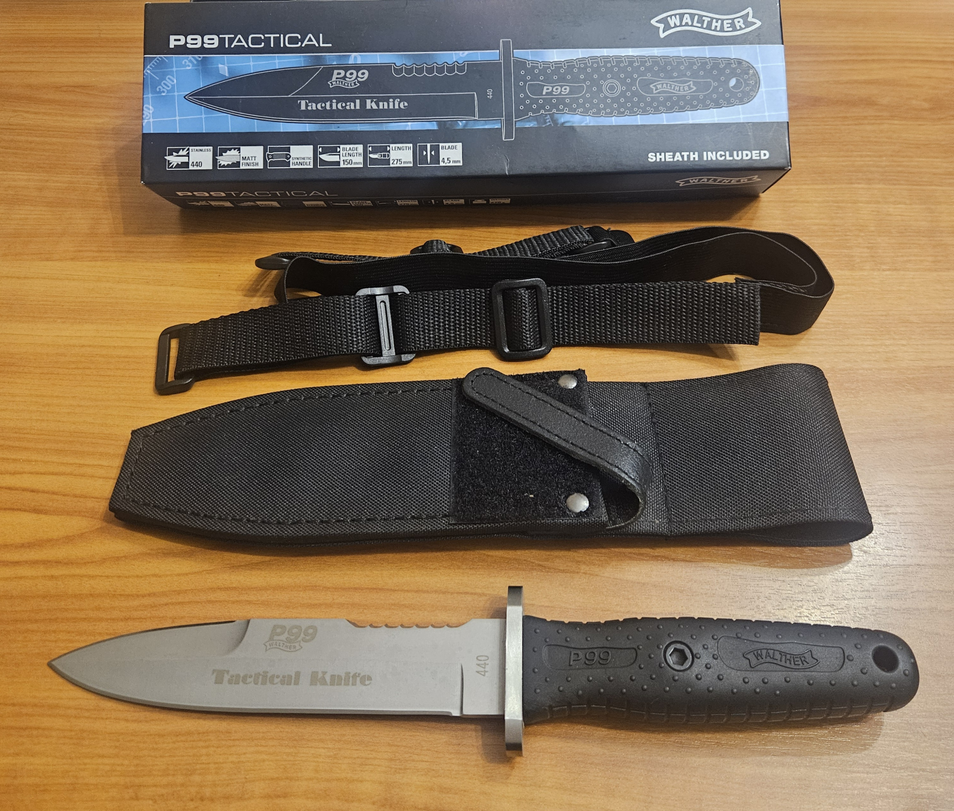 Walther P99 Tactical Messer – Bild 3
