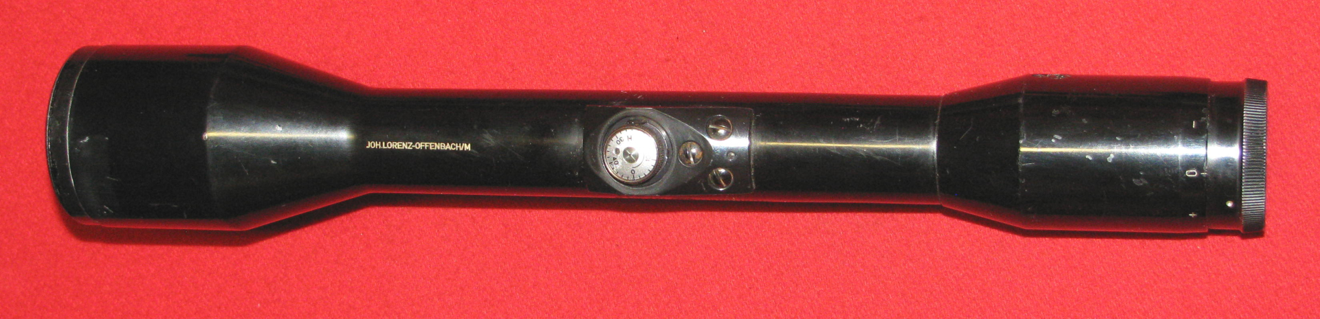 ZF / Zielfernrohr, ein älteres B. NICKEL 6 x 43 mit dem Absehen 1 – Bild 3