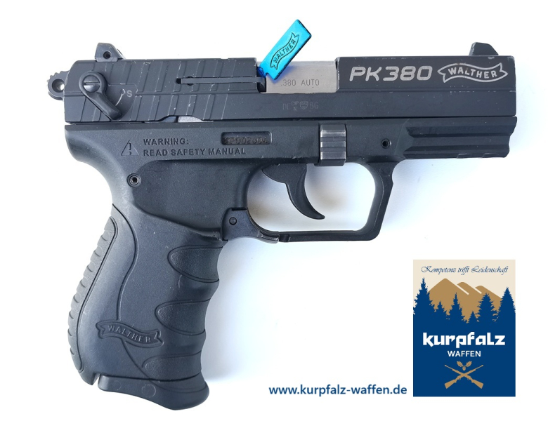 Pistole Walther PK380 (Fangschuss, Selbstverteidigung, Sammlerwaffe) Kal. 9mm kurz (.380 Auto) – Bild 1