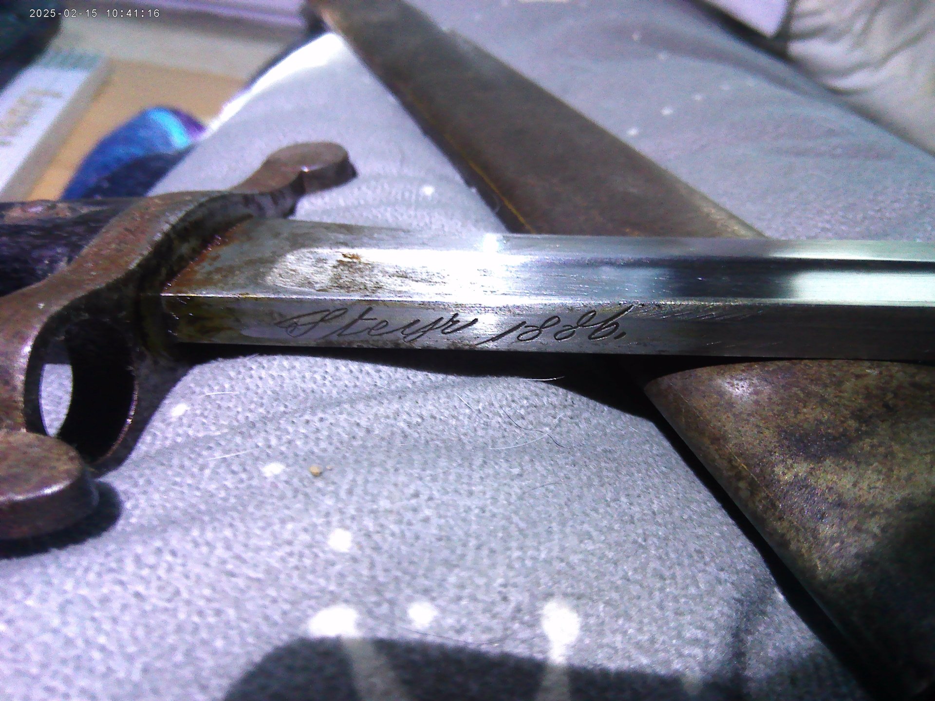 Altes Langes Bajonett für Steyr Kropachek 1886 – Bild 6