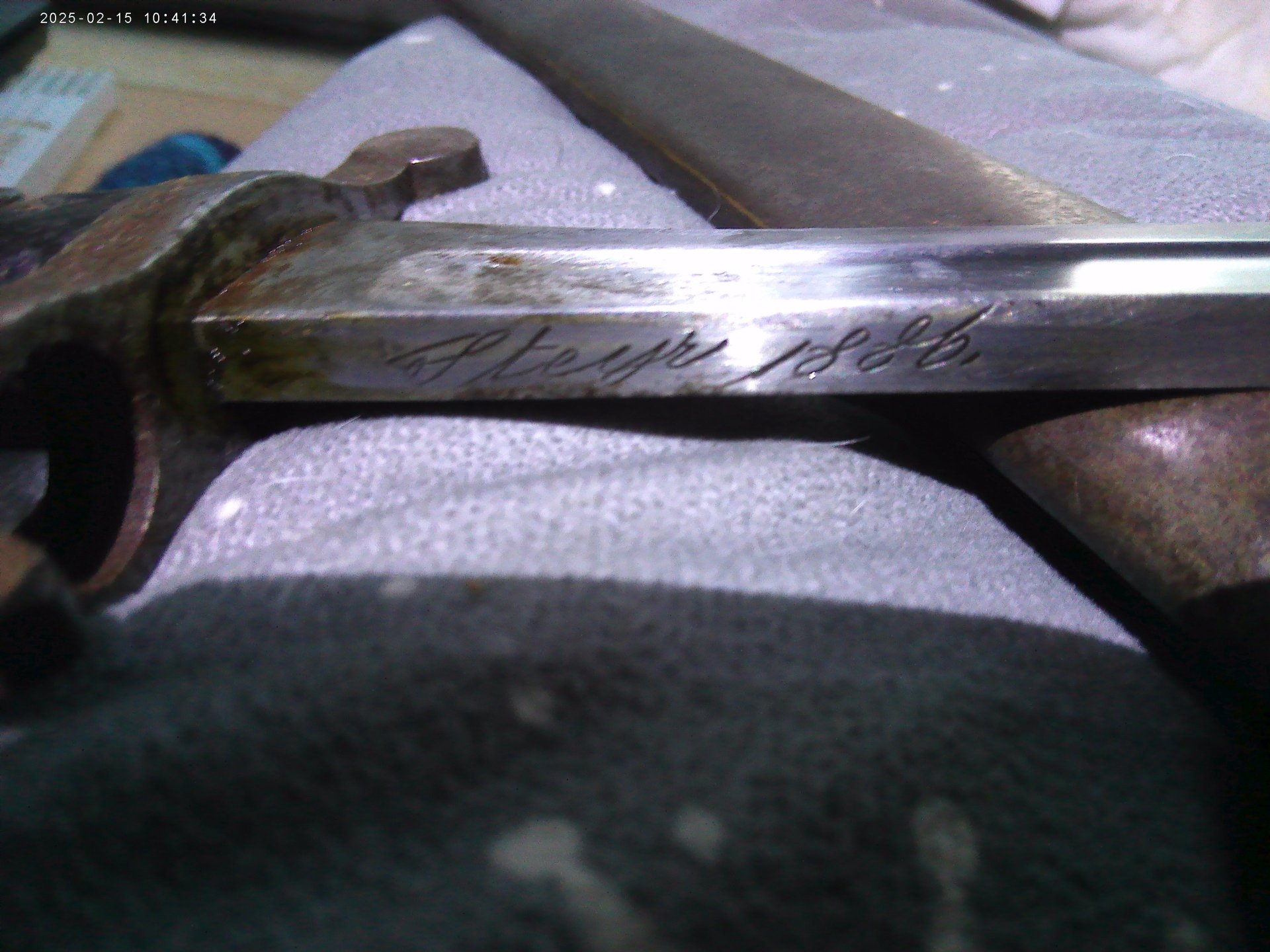 Altes Langes Bajonett für Steyr Kropachek 1886 – Bild 5