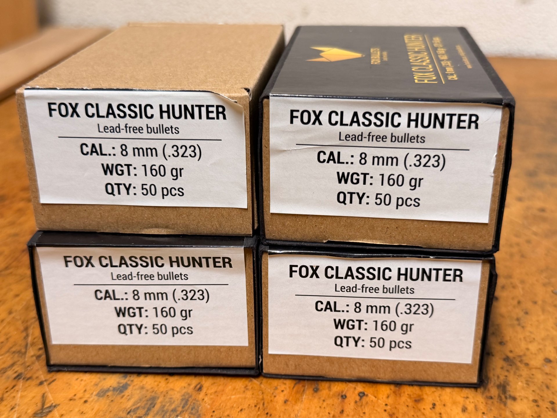 Geschosse Fox Classic Hunter 8mm 160 gr 173 Stück – Bild 1