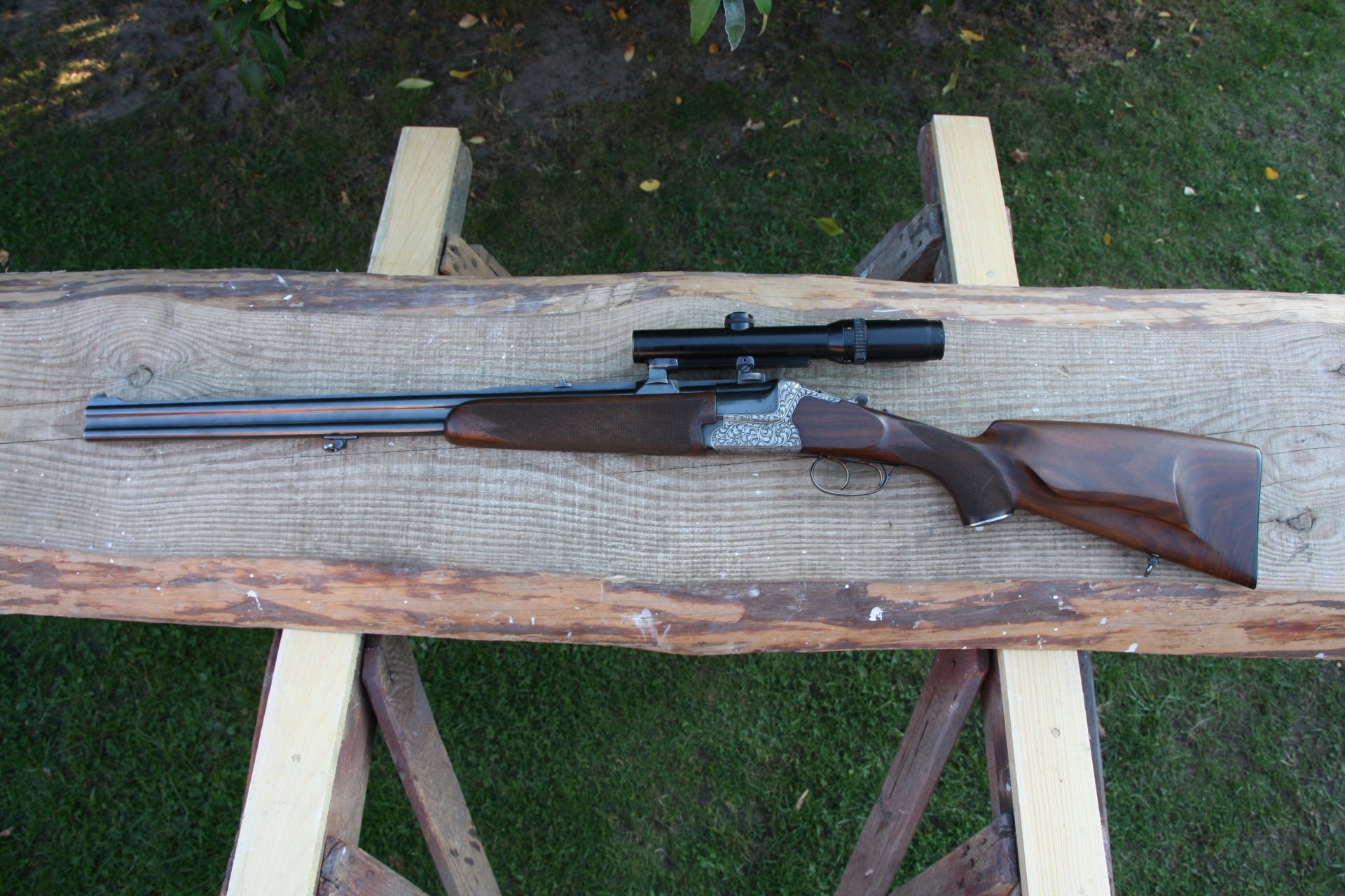 Bockdoppelbüchse Heym 9,3x74R – Bild 1