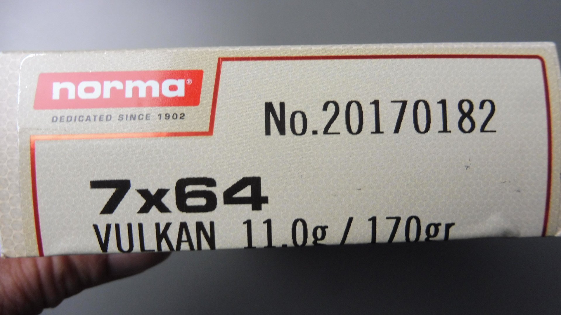 Norma Vulkan kal. 7x64 7x65R 30-06 20 Stück **********ansehen kostet nichts ******** – Bild 1