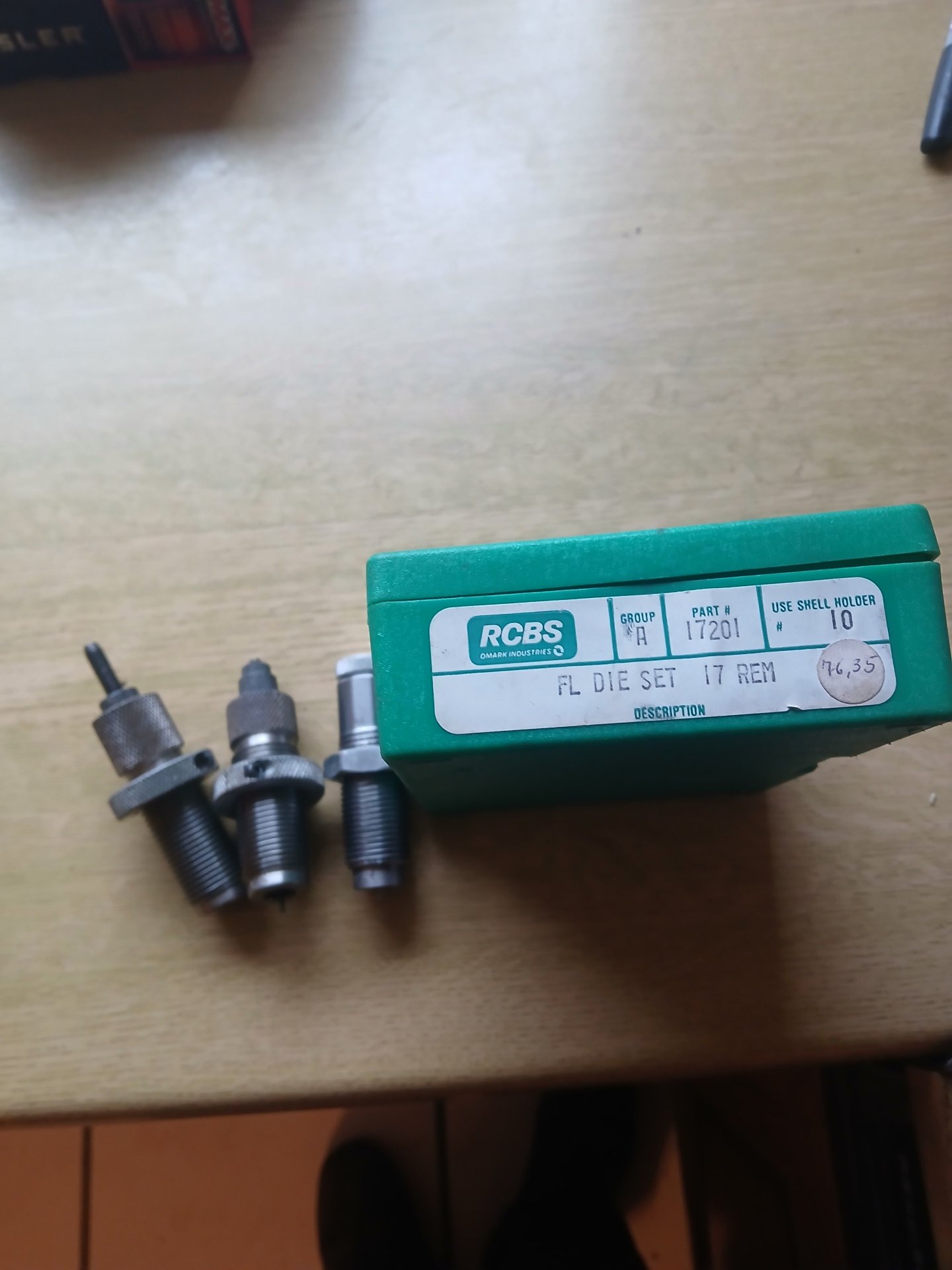 Rcbs Matritze 17 Remington+Hülsenhalz Matritze – Bild 1
