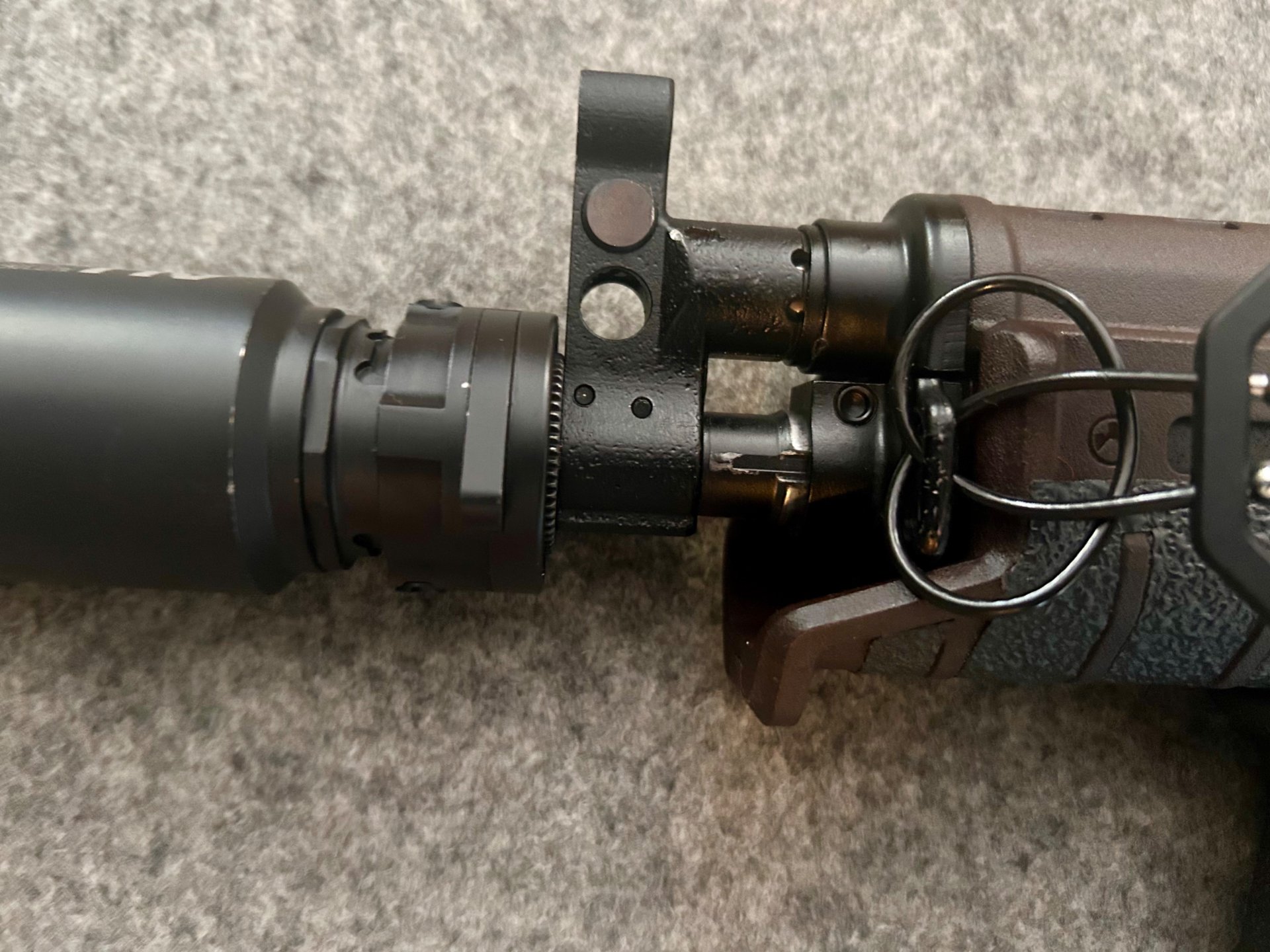WBP Mini Jack 7,62x39 – Magpul Plum & High-End Upgrades mit Dämpfer & Optik(ALG, Ase Utra, Holosun) – Bild 3