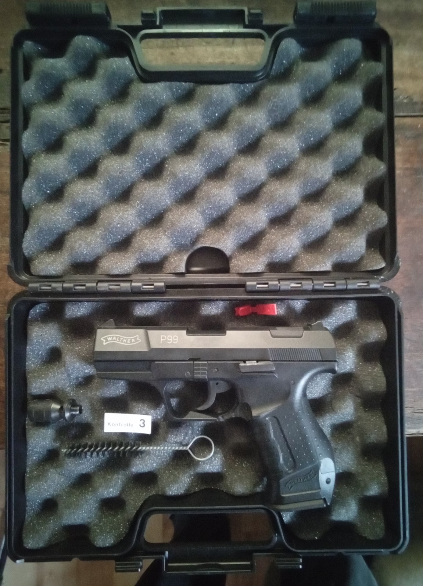 Walther P99 Kal. 9mm P.A.K Schreckschusspistole neuwertig – Bild 2